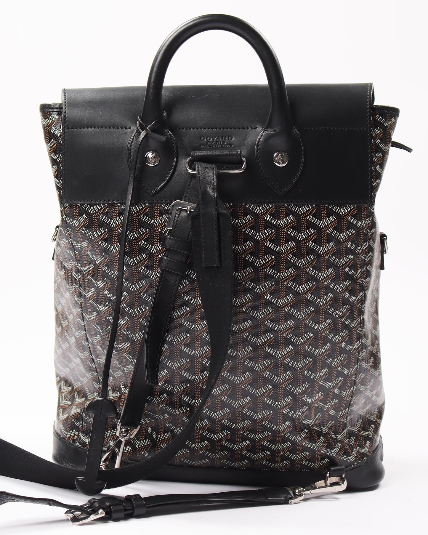 Goyardine Calfskin Alpin Backpack