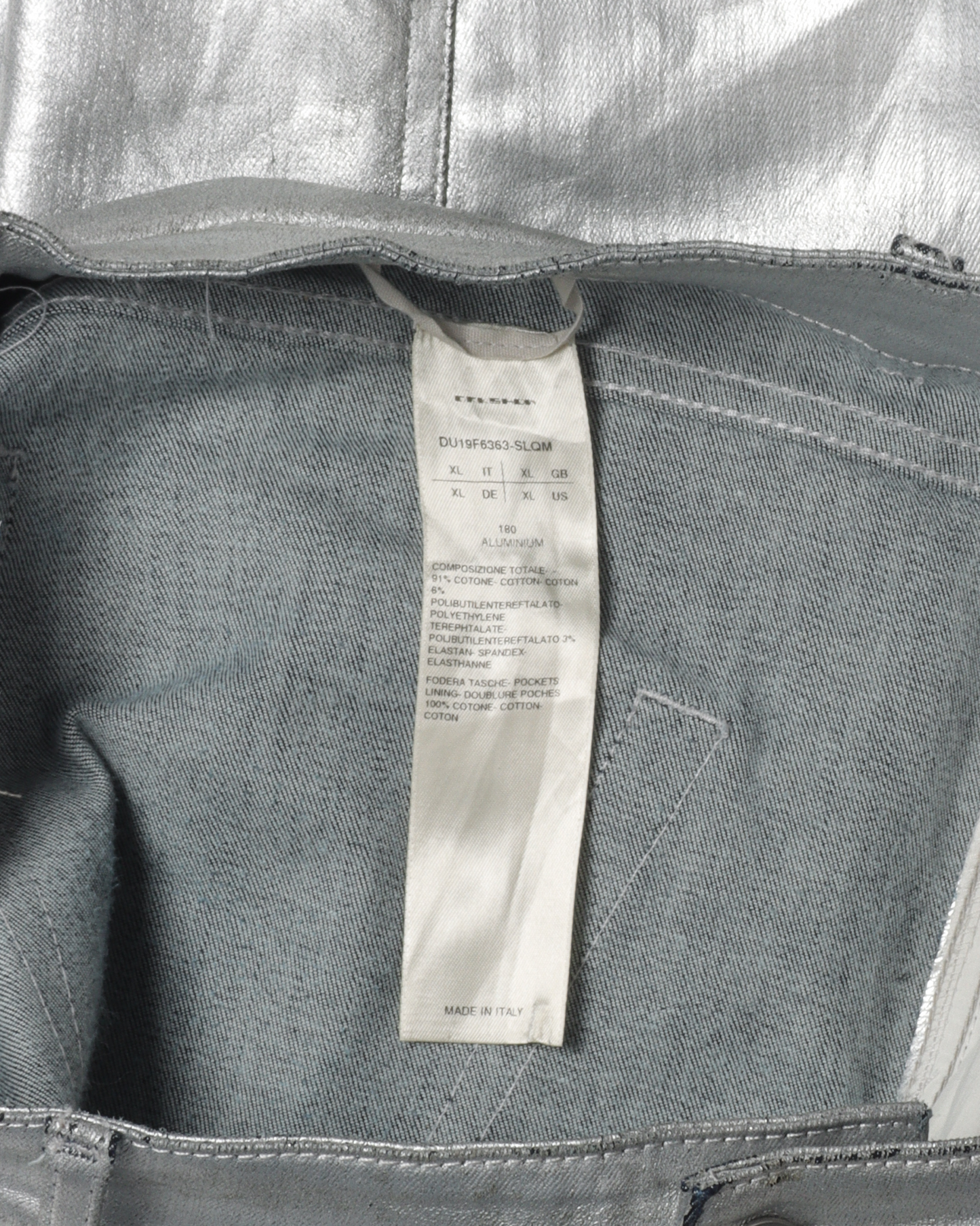 AW19 Nagakin Waxed Denim Joggers