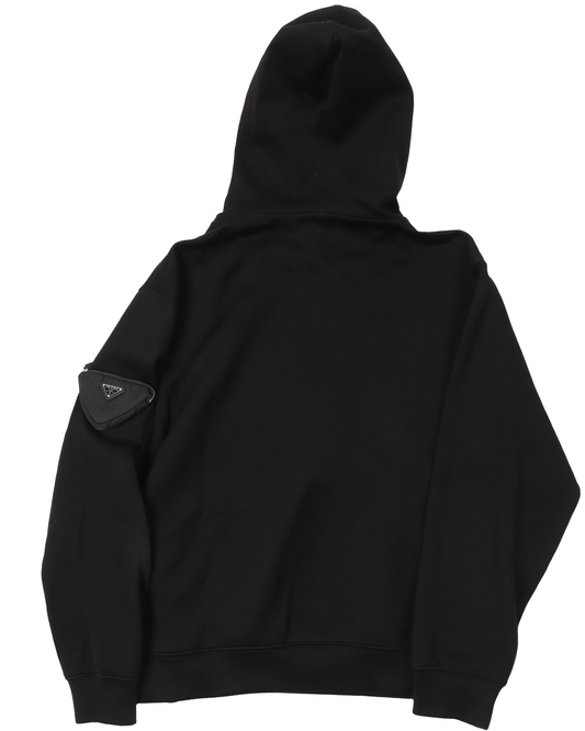 Hooded Pouch Sweatshirt