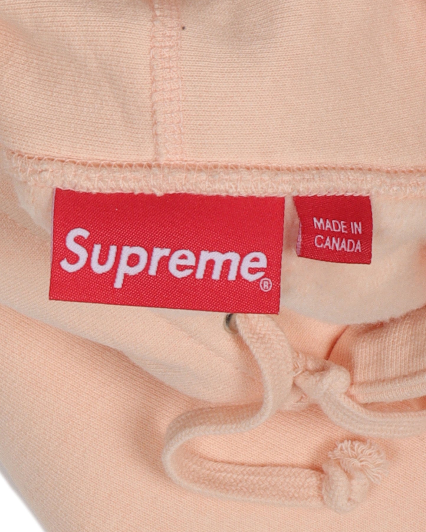 Peach Box Logo Hoodie
