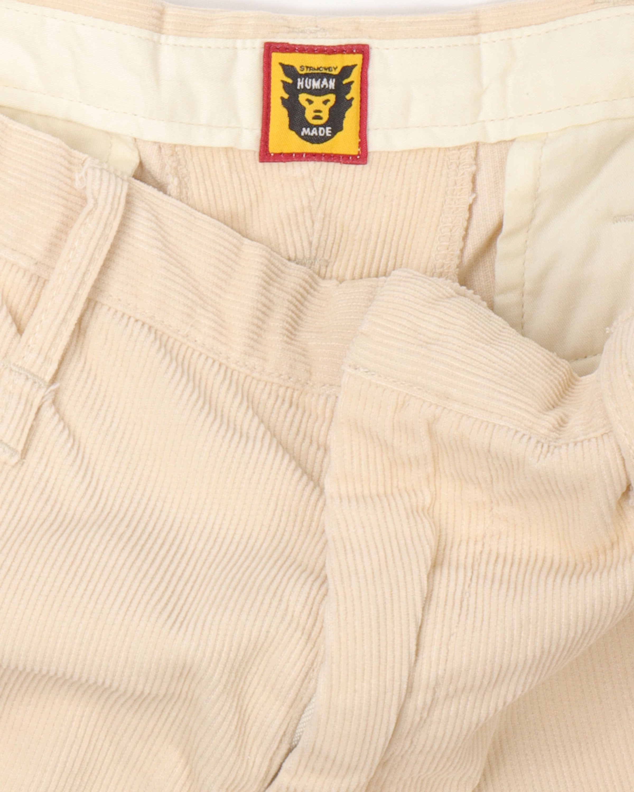 HUMAN MADE KAWS CORDUROY PRINT PANTS S-