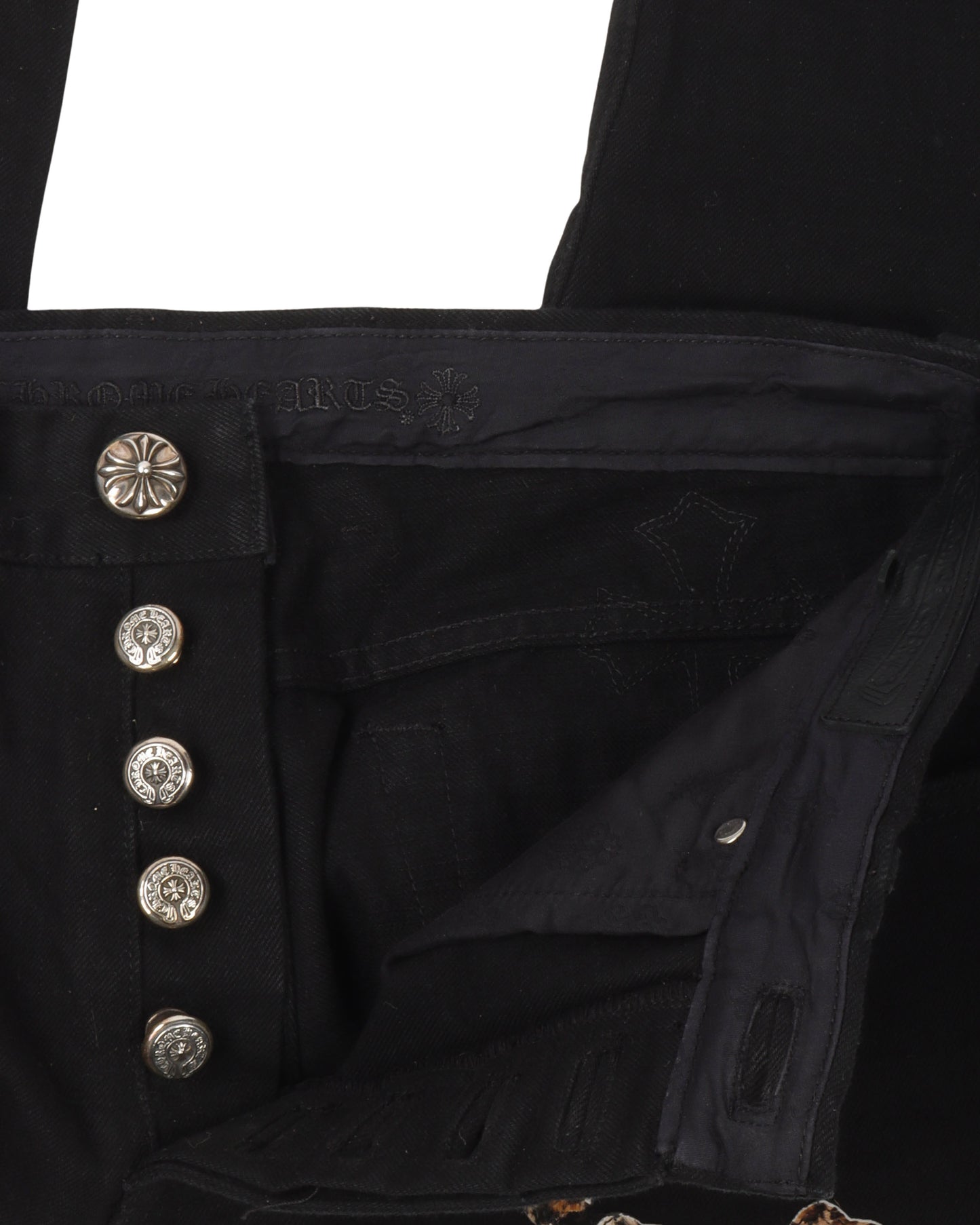 Leather Cross Jean