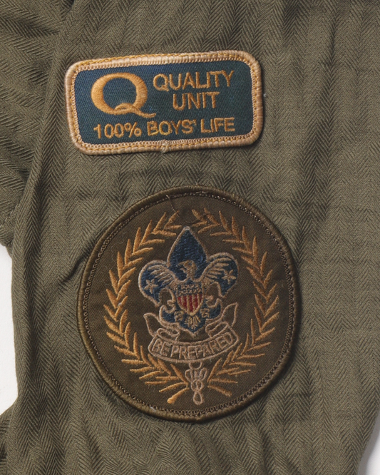Olive Patch Scout Shirt