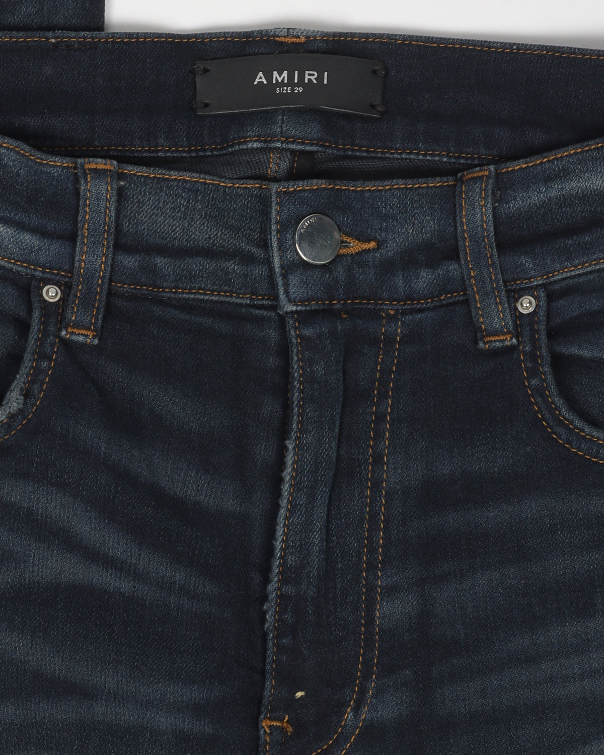 Knee Rip Patched Jeans