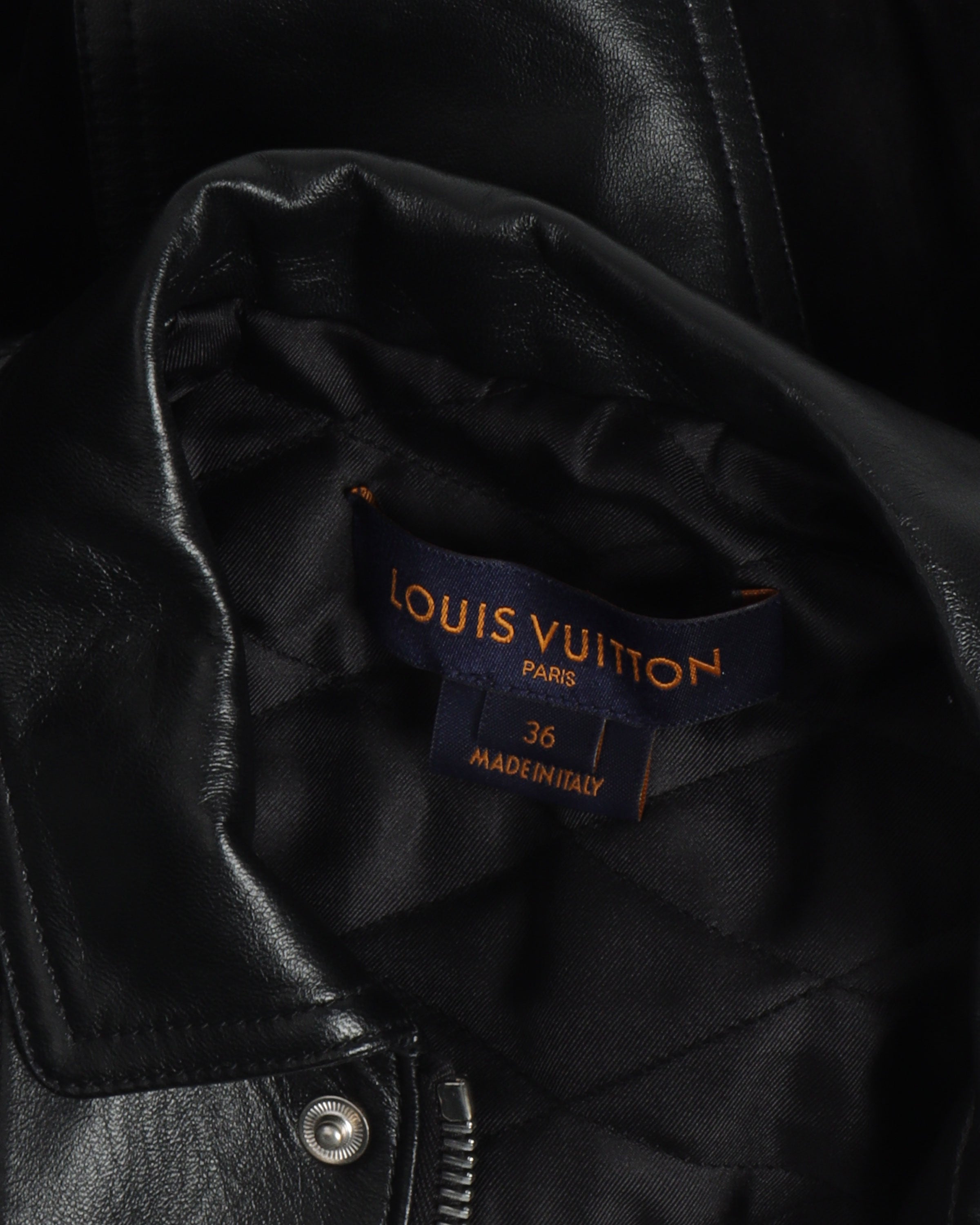 Louis Vuitton Vintage Monogram Cropped Jacket ECRU. Size 34