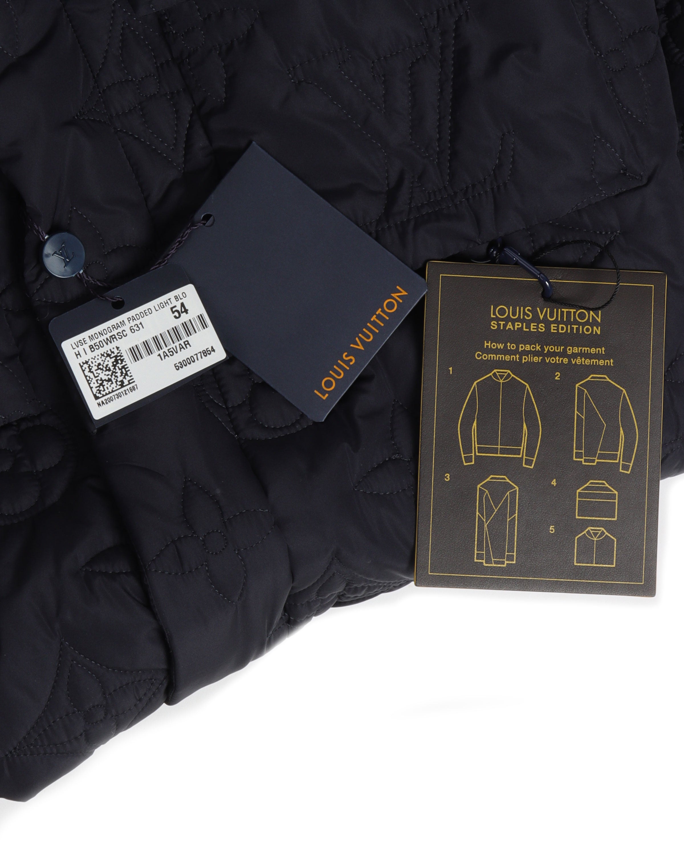 Louis Vuitton Monogram Padded Light Jacket