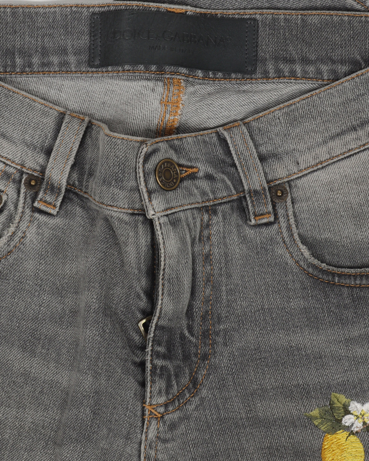 Birds and Flowers Jeans