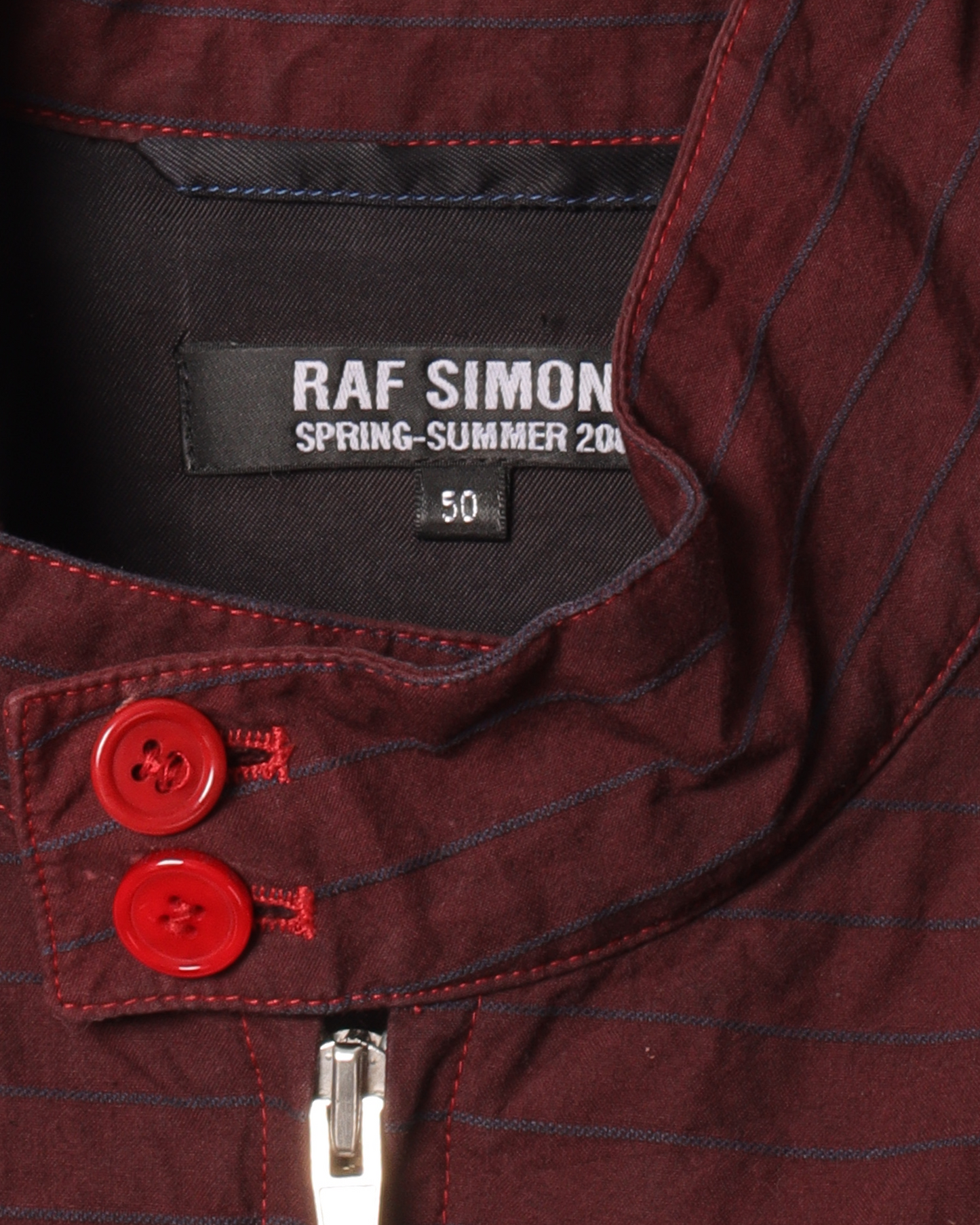 SS07 Striped Zip-Up Jacket