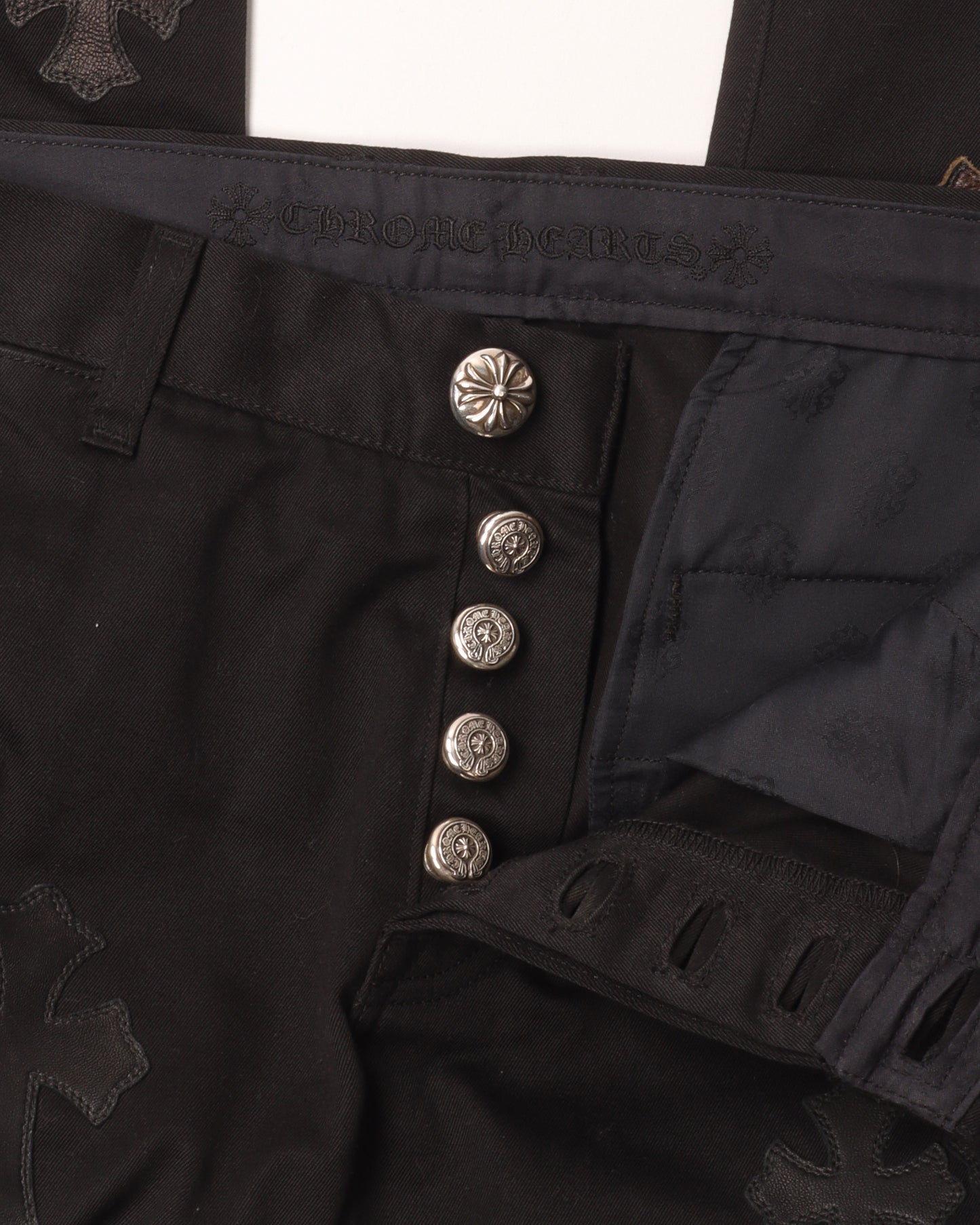Camo Cross Patch Pants