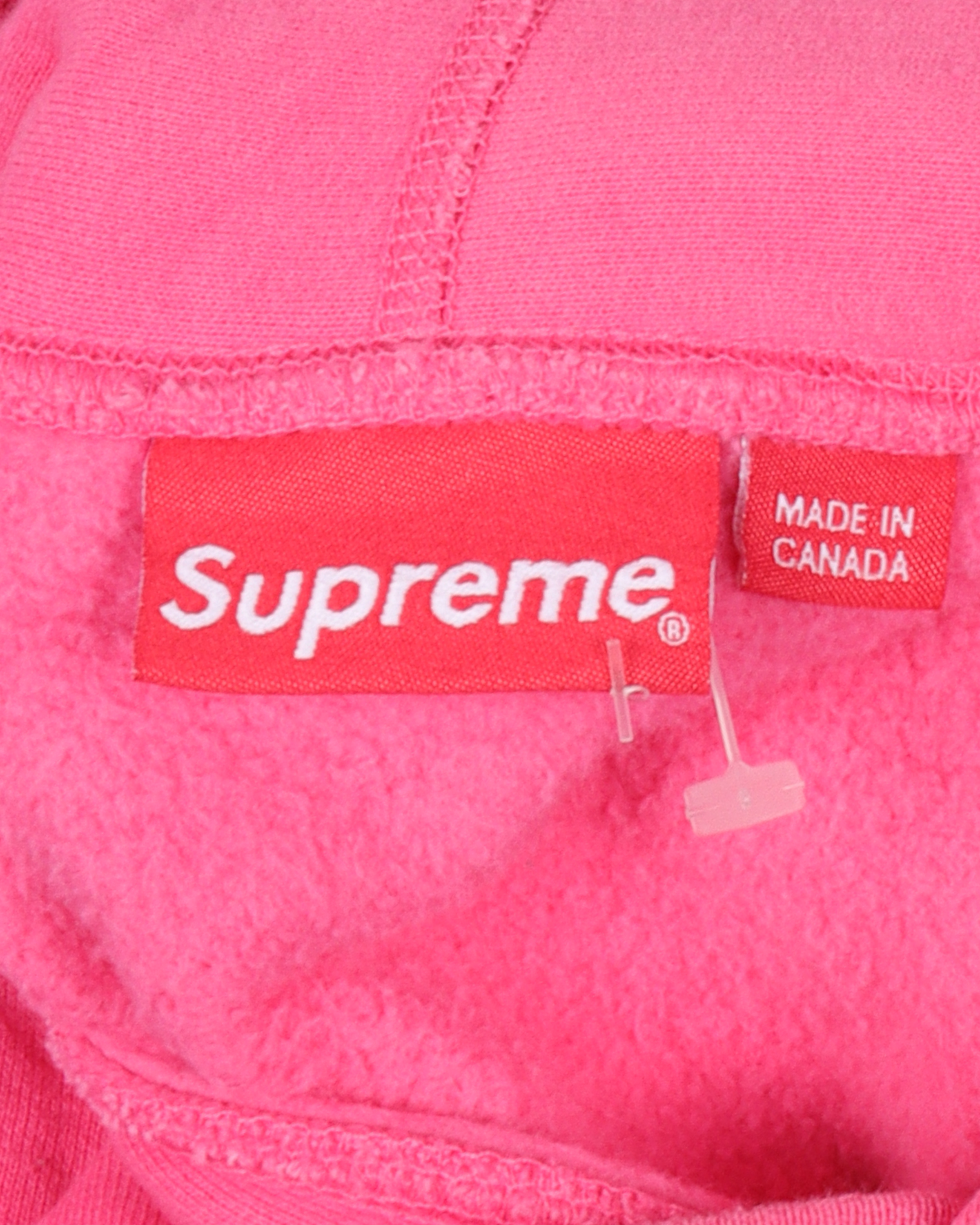 Pink Box Logo Hoodie