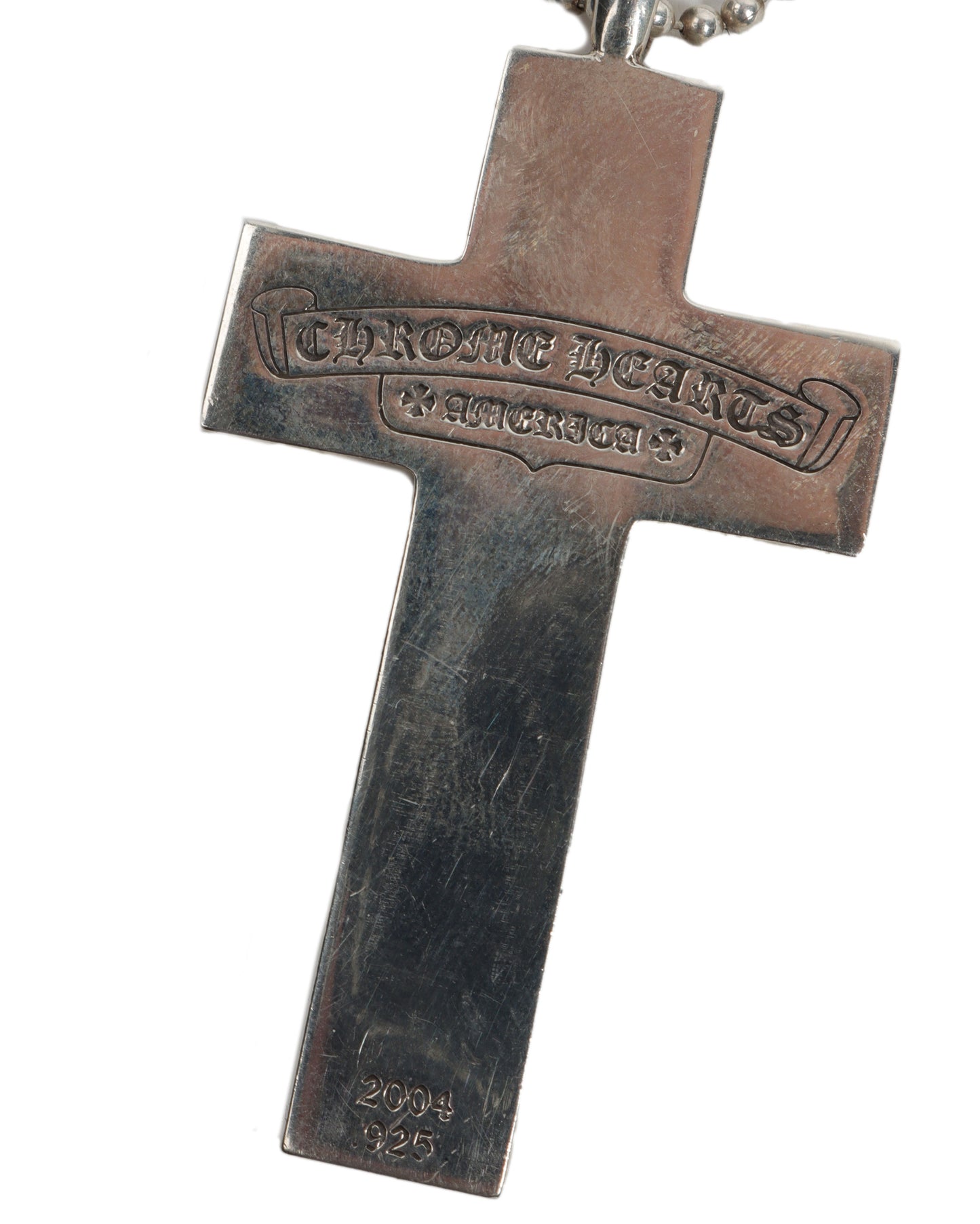 Multi-Emblem Cross Pendant w/ Chain