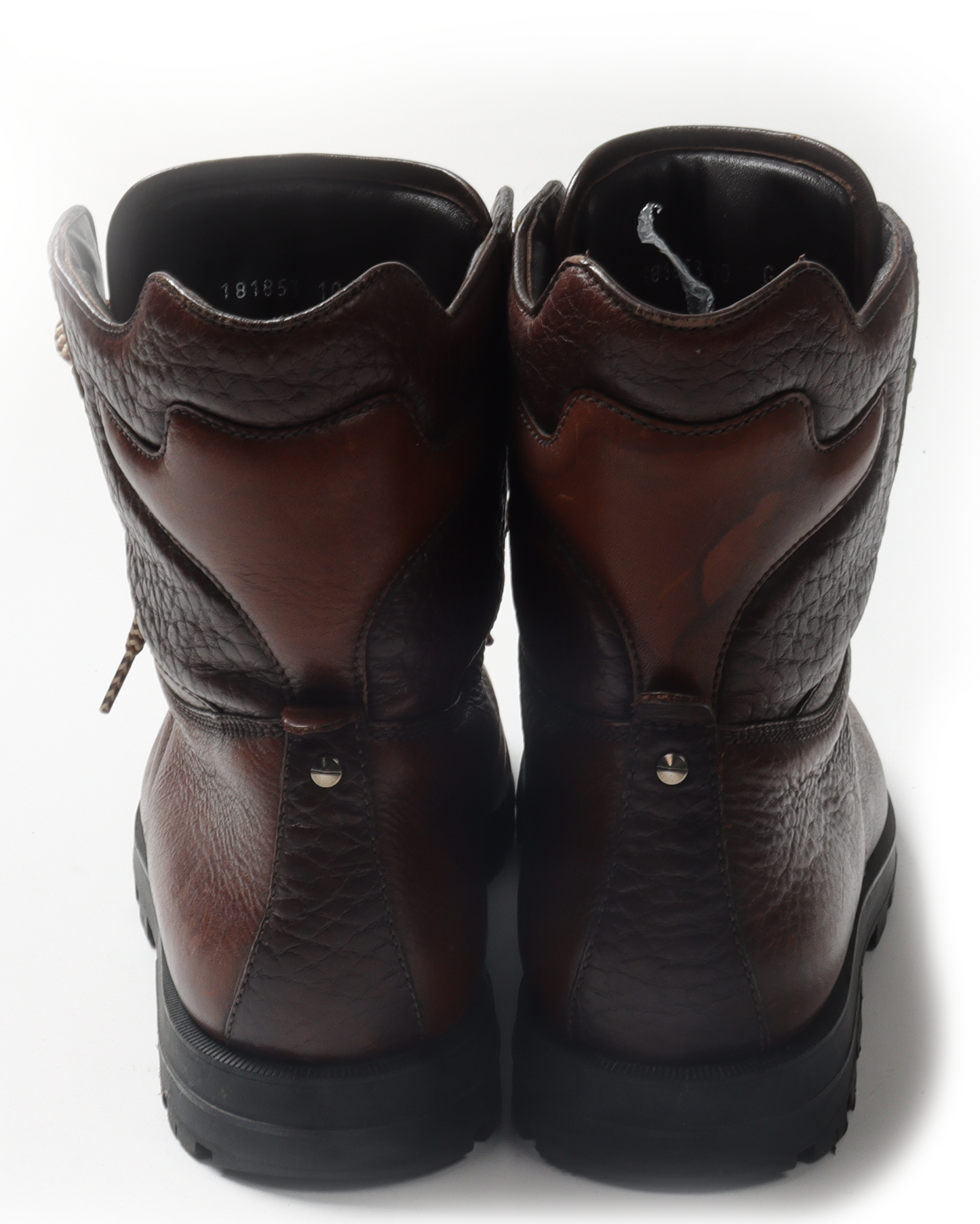 Embroidered Leather Boots