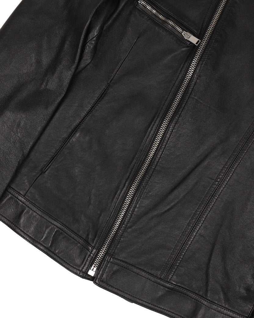 SS15 Studded Leather Jacket