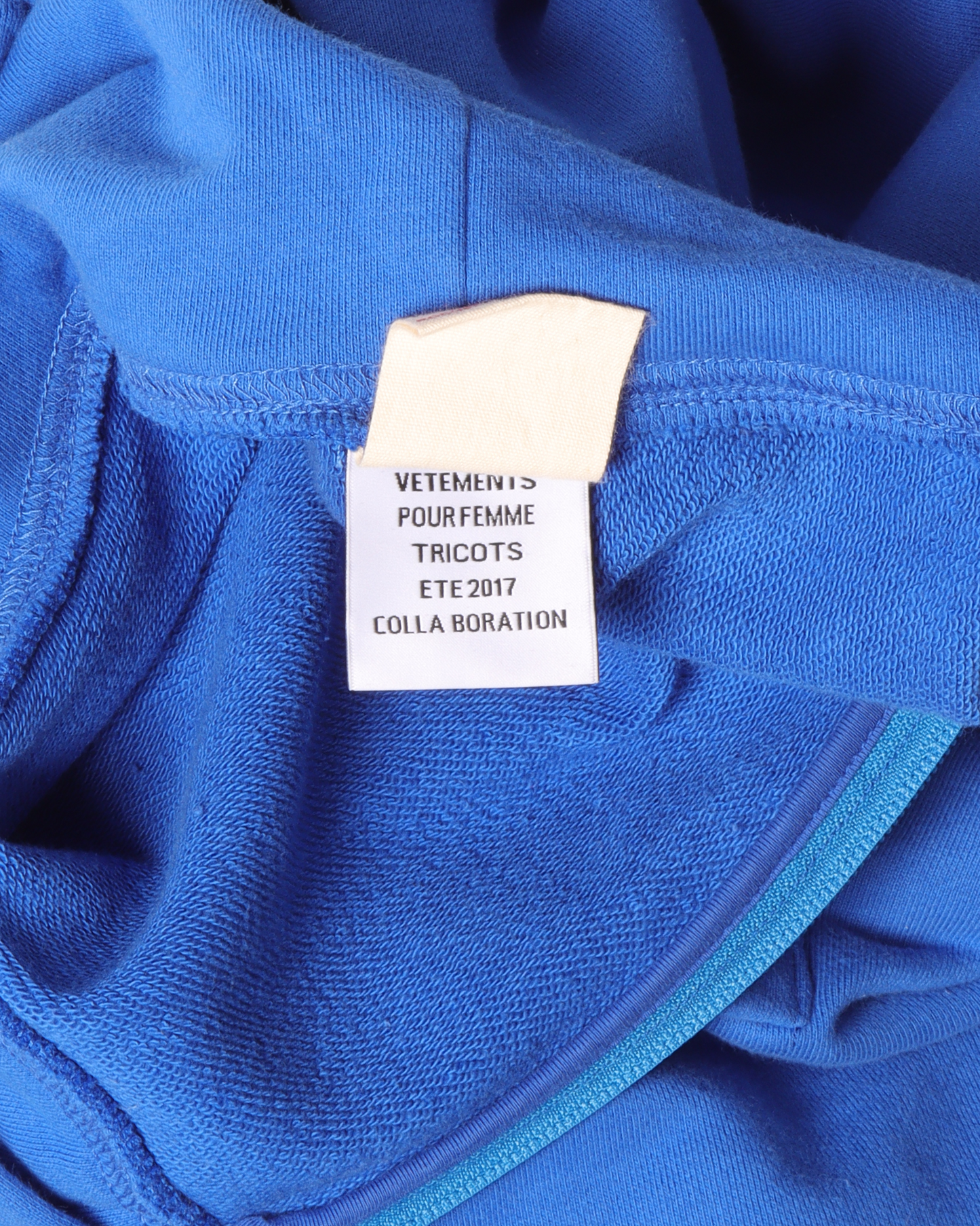 Champion Cut Shoulder Zip Up Hoodie