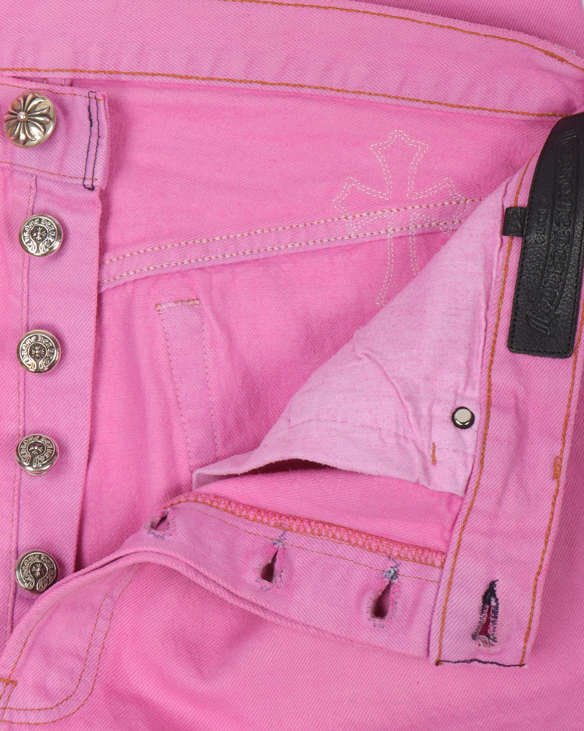 Sex Records Cross Patch Denim