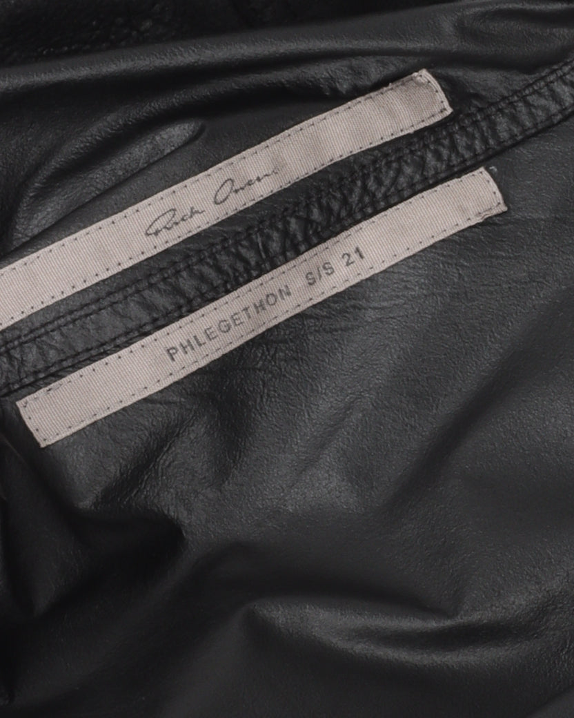 SS21 "PHLEGETHON" Lamb Leather Outershirt