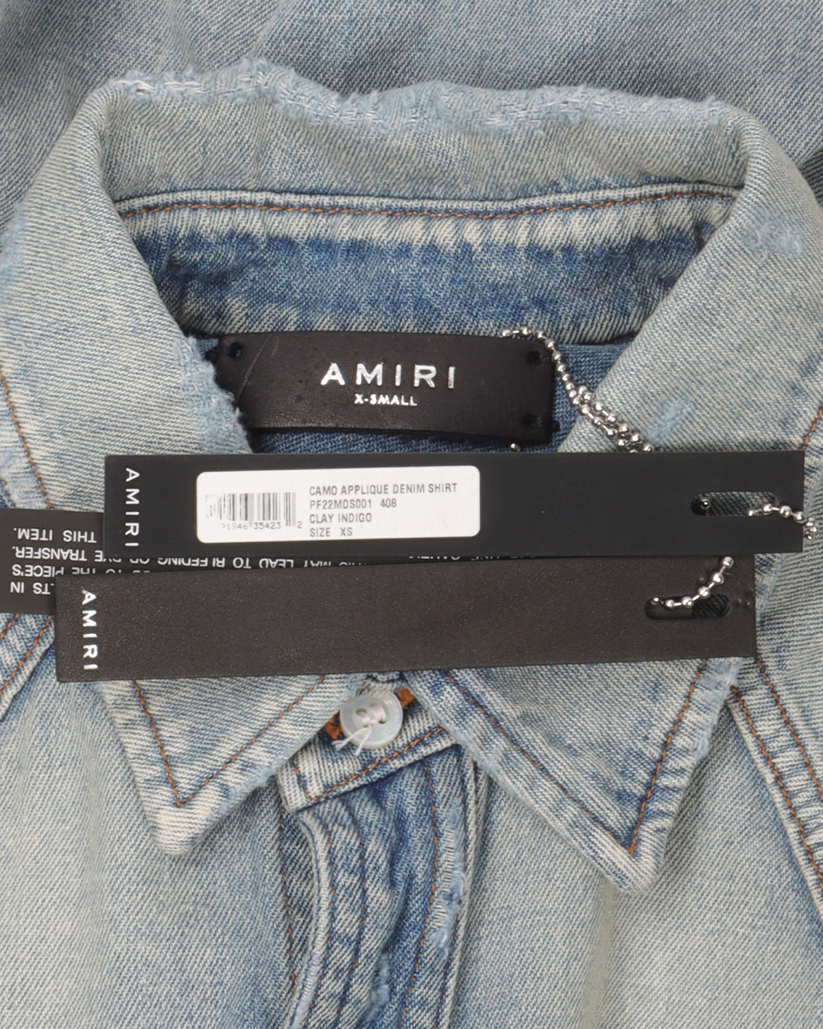 Camp Applique Denim Shirt