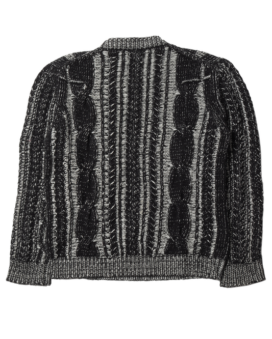 Two Tone Knit Sweater