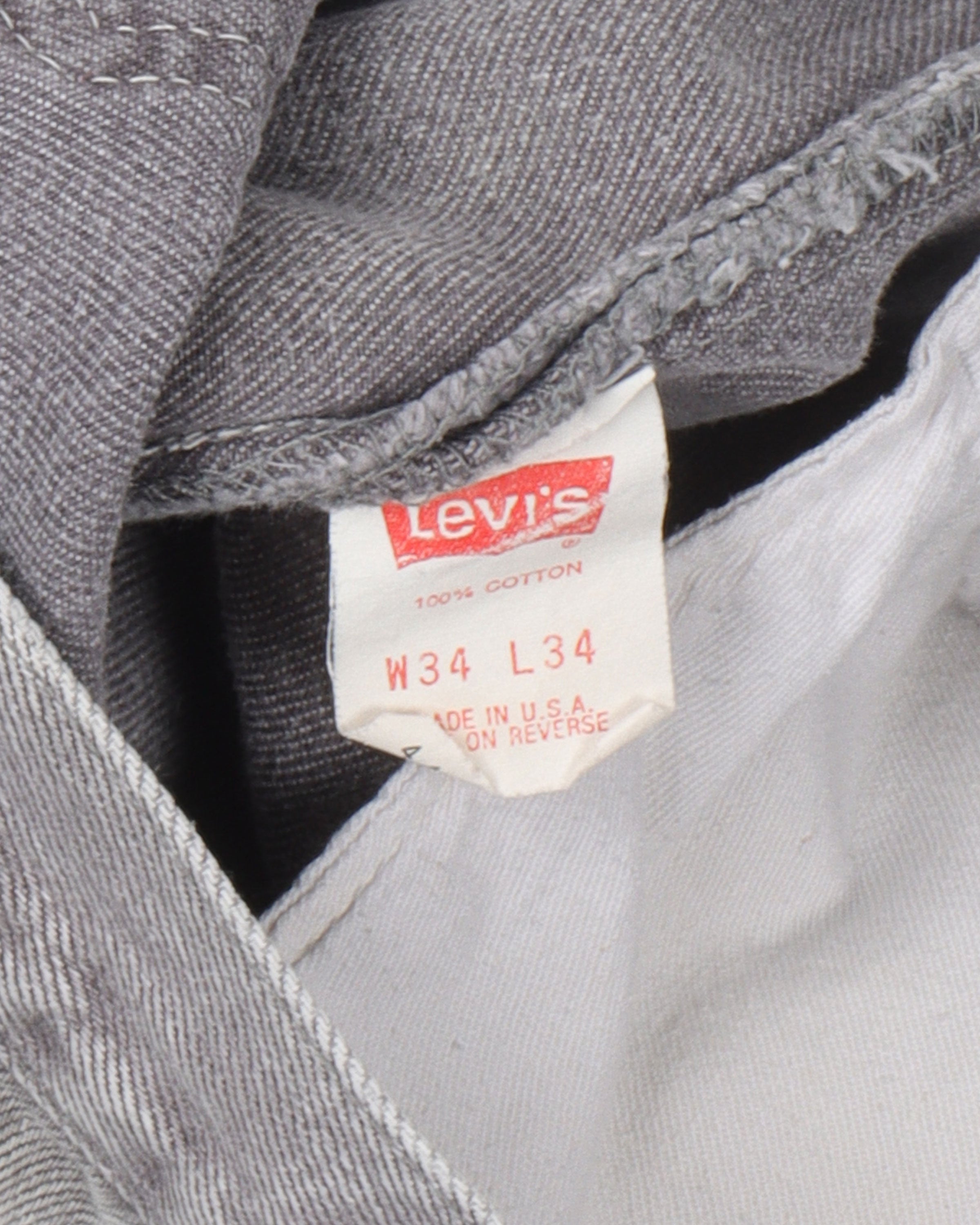 Levi's 501 Light Grey Jeans