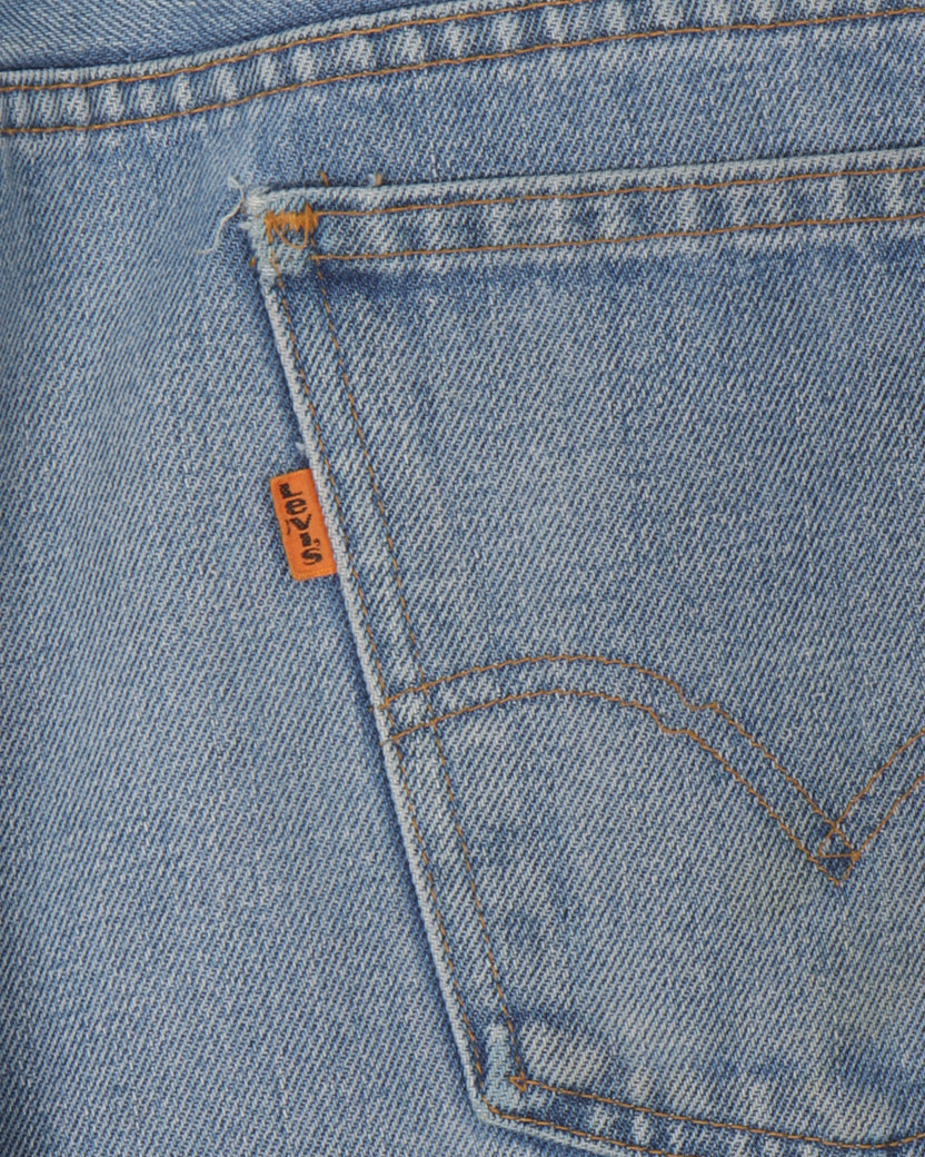 Levi's Orange Tab Flared Bellbottom Jeans