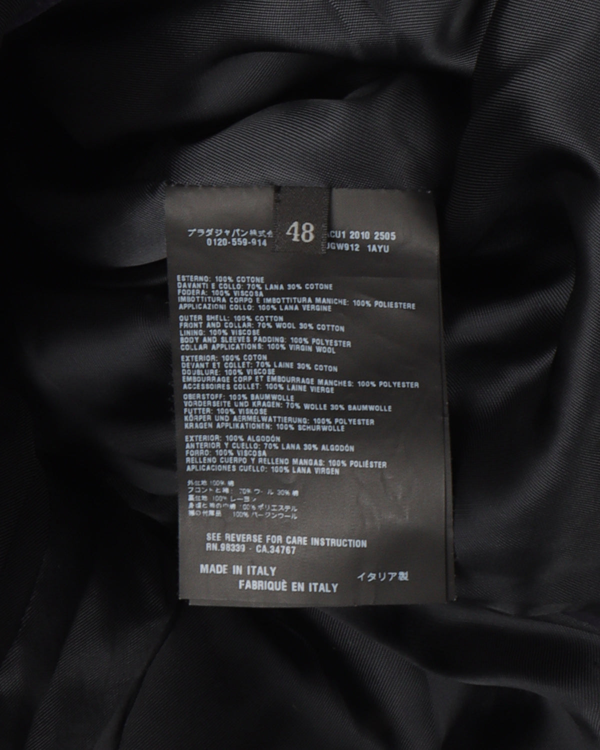 Fleece Collard Long Coat
