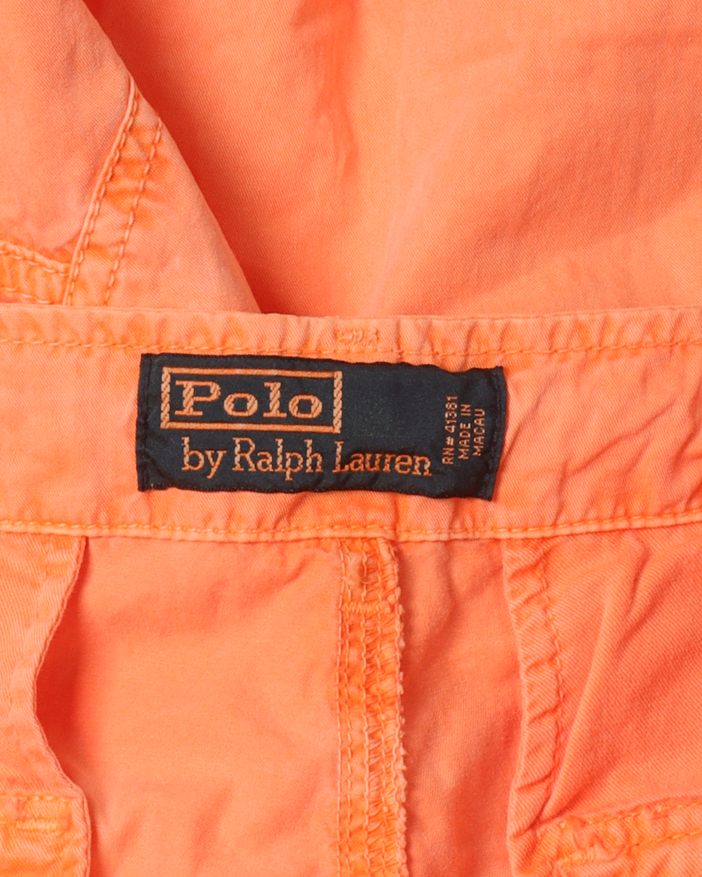 Polo Ralph Orange Cargo Pant