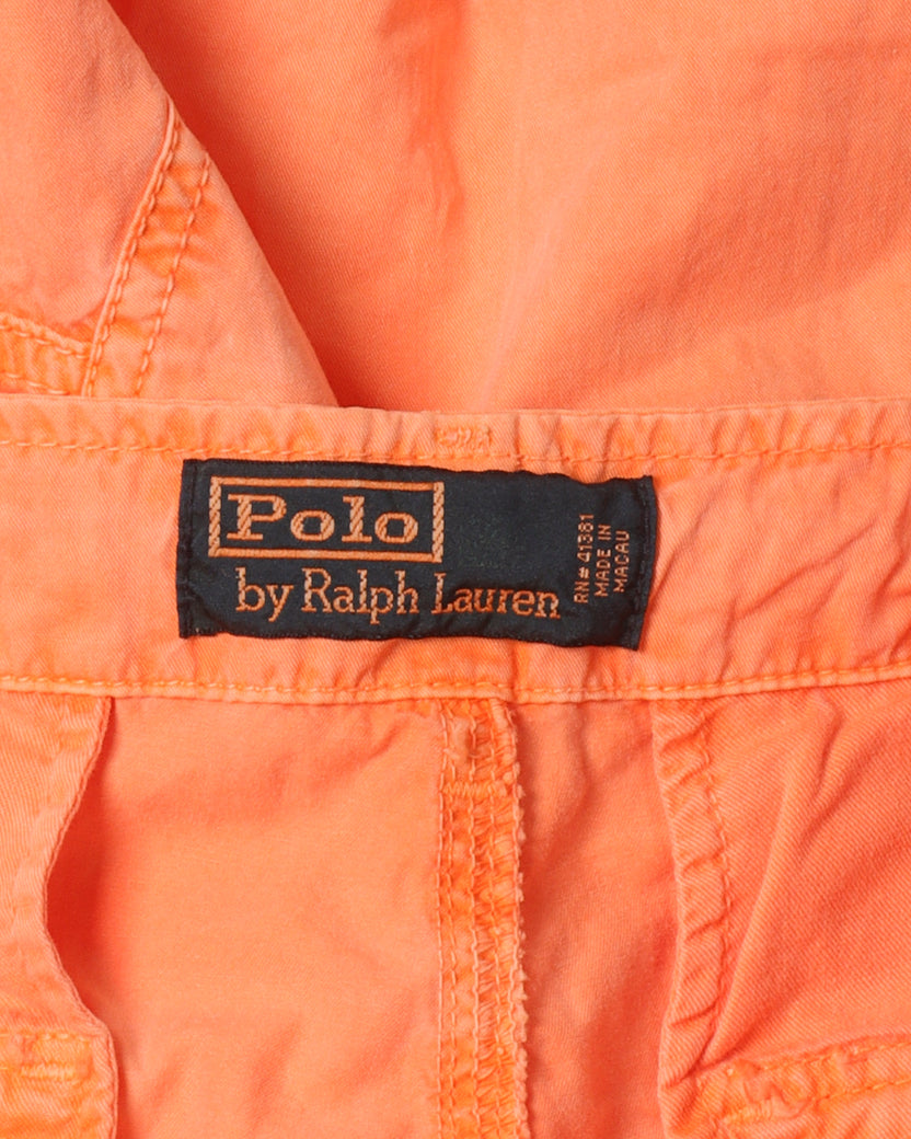 Polo Ralph Orange Cargo Pant