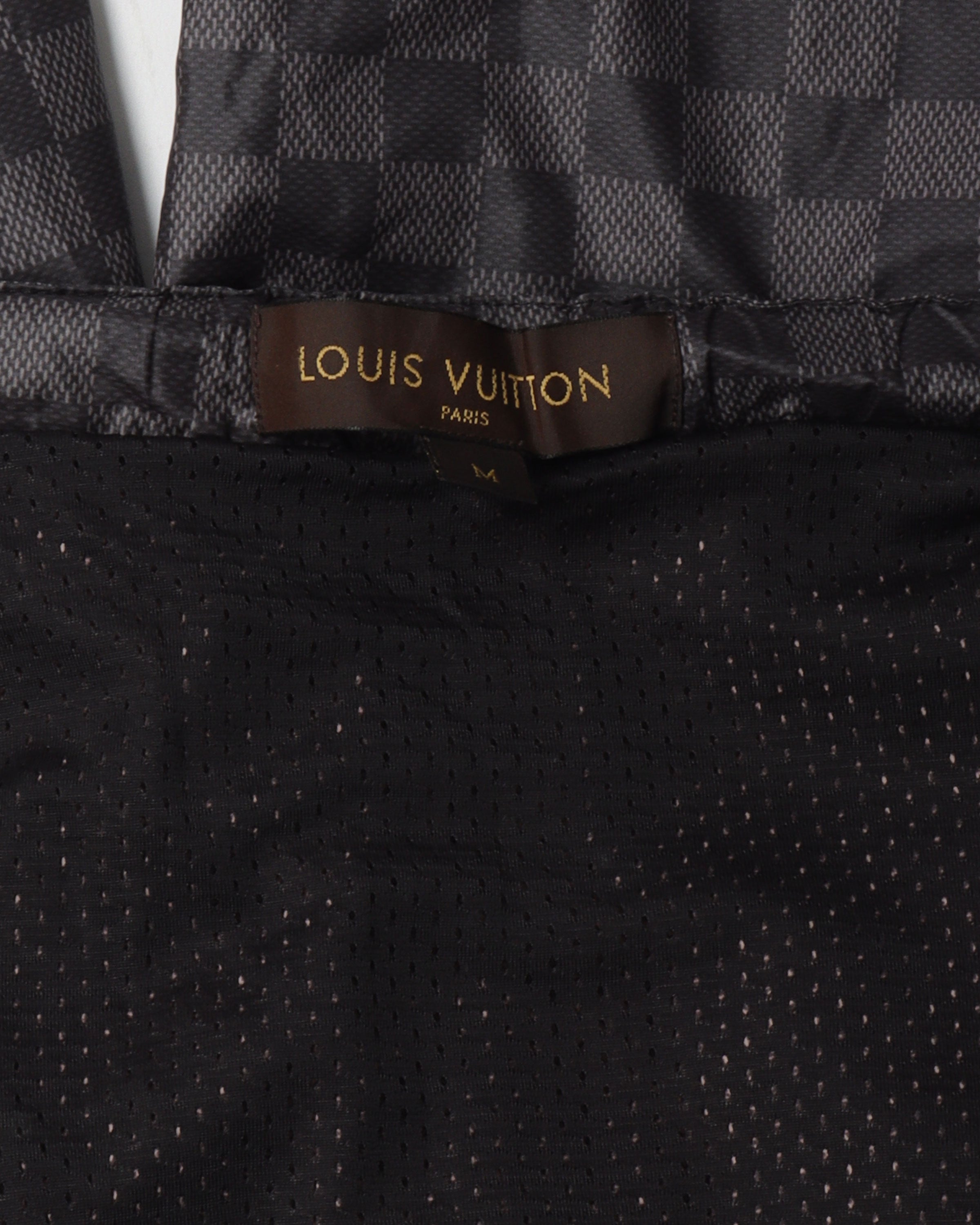 100% Authentic Louis Vuitton Damier Trunks Shorts Swim Size XL