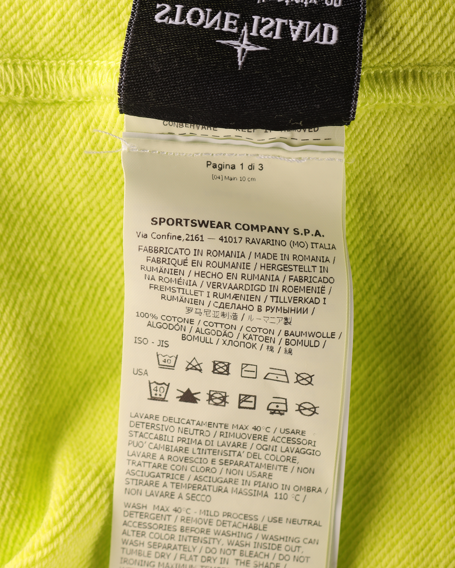 Cotton Hooded Sweatshirt