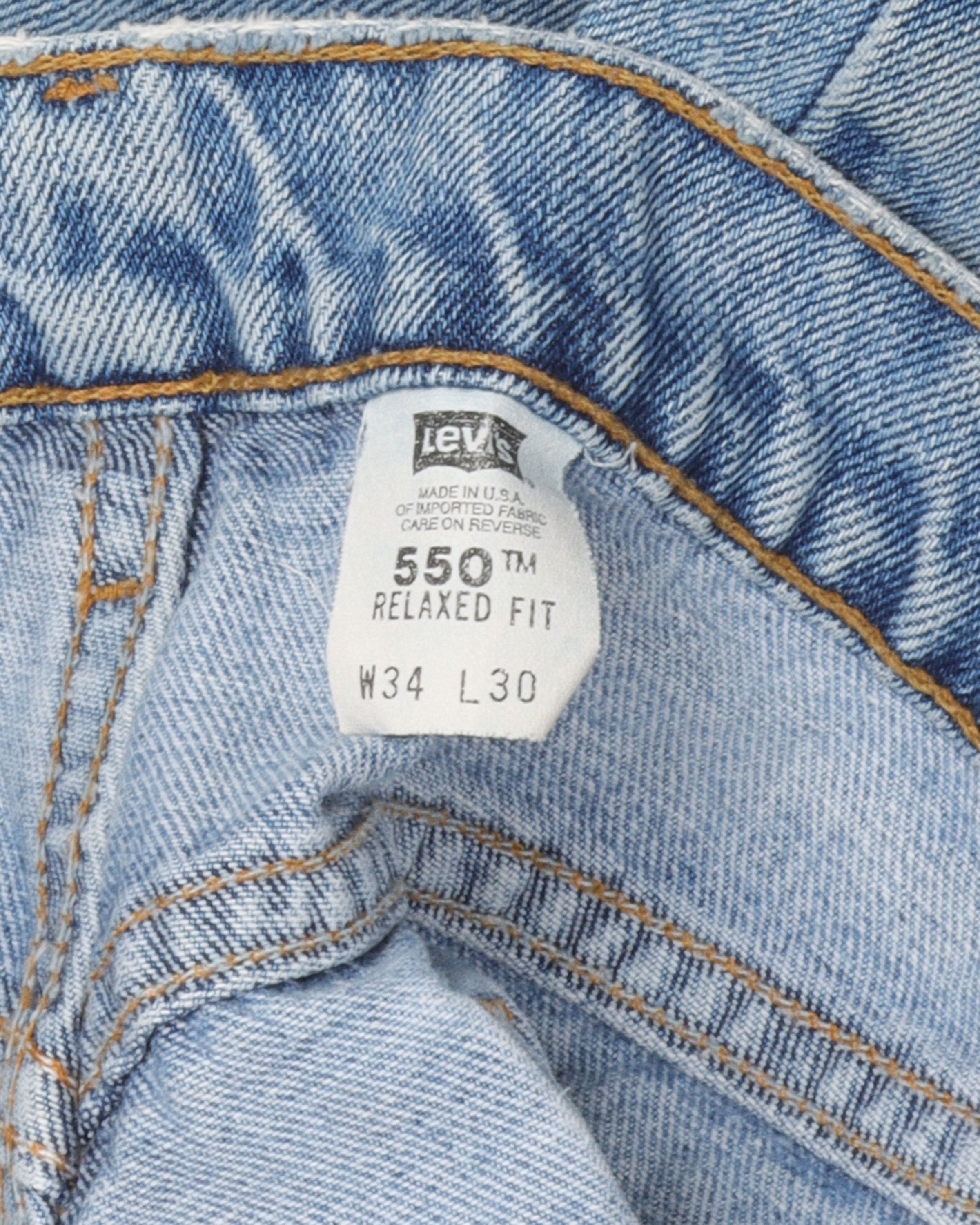Levi's 550 Light Wash Jeans
