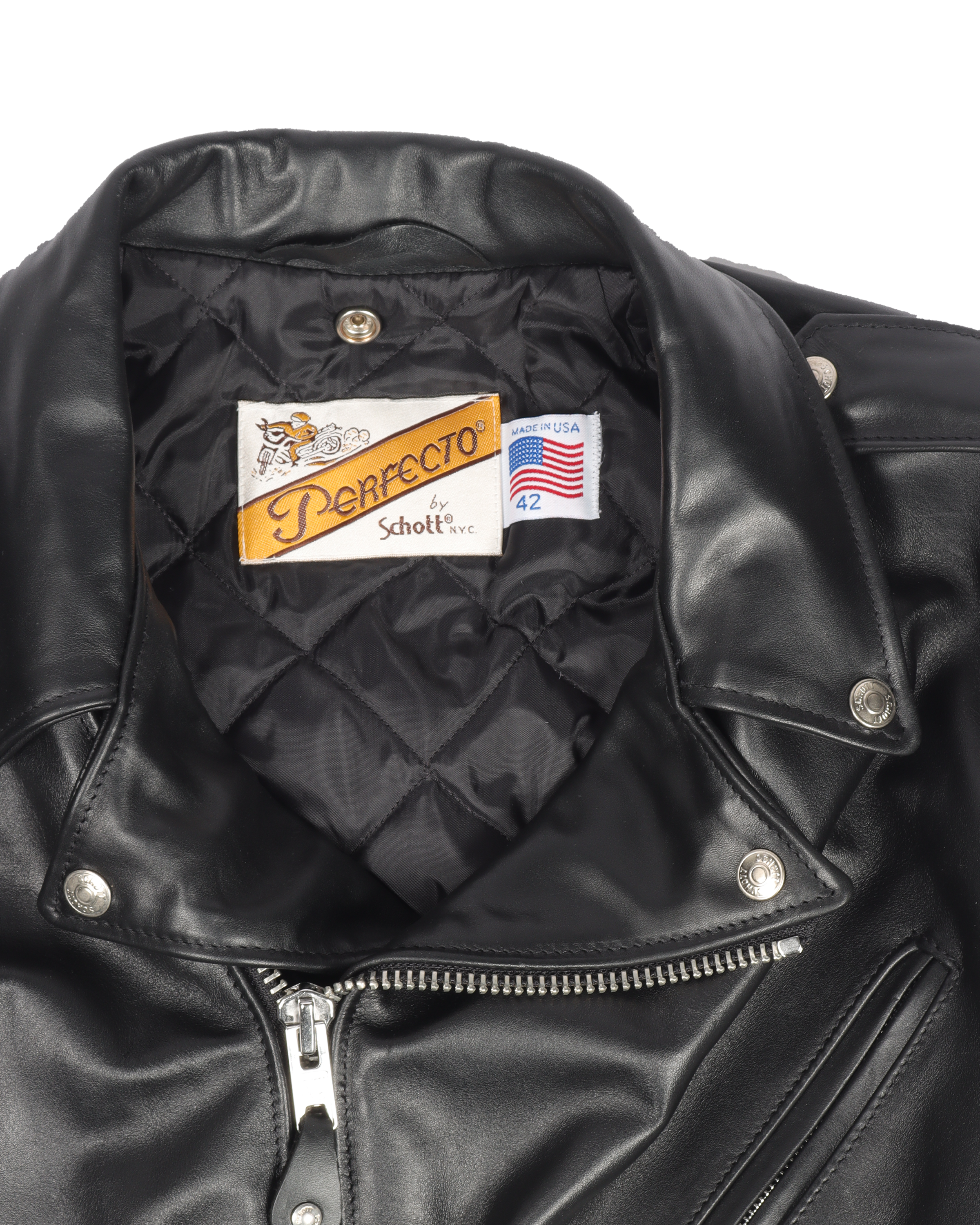 "Perfecto" Belted Motorcycle Jacket