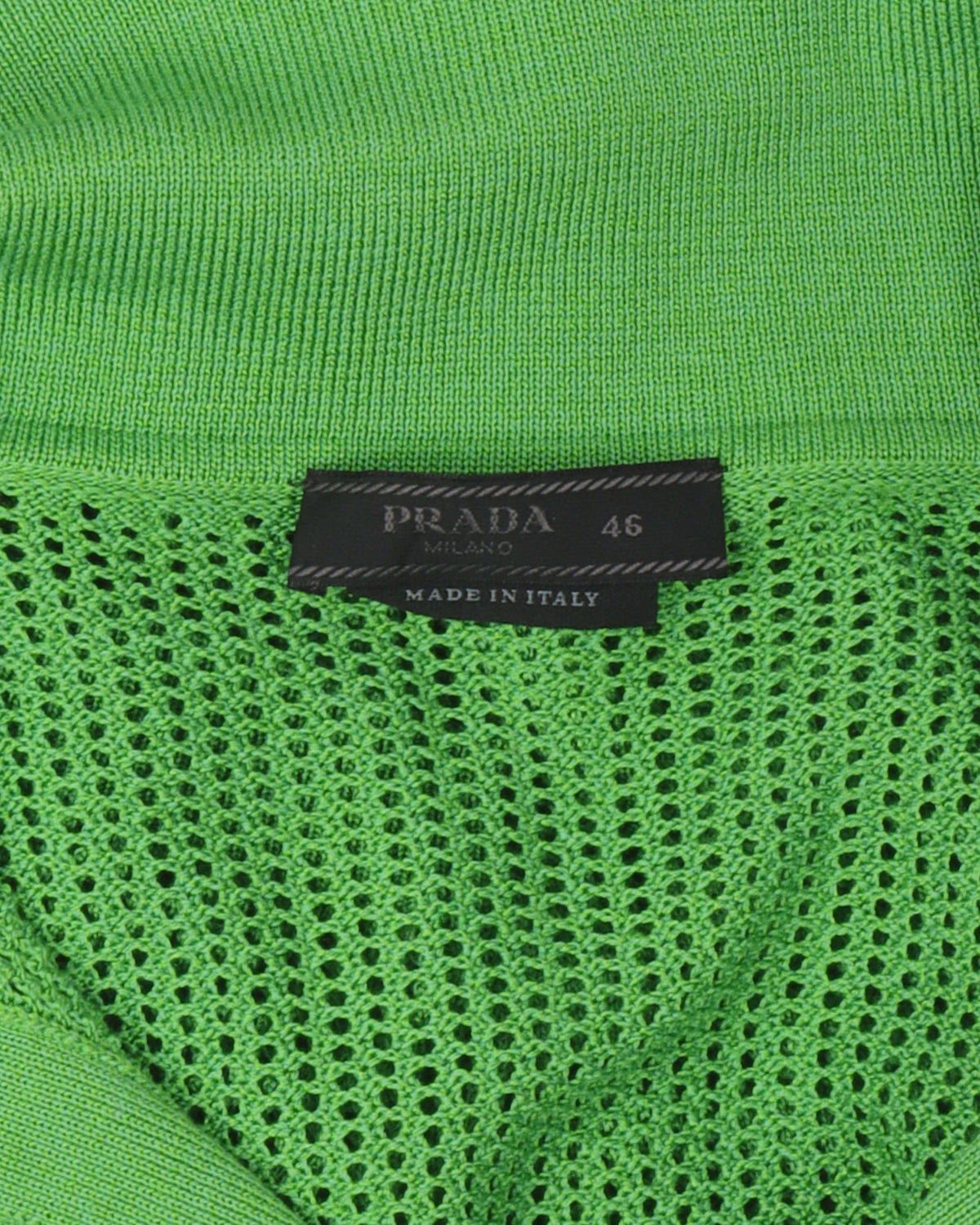 Mesh Knit Polo Shirt
