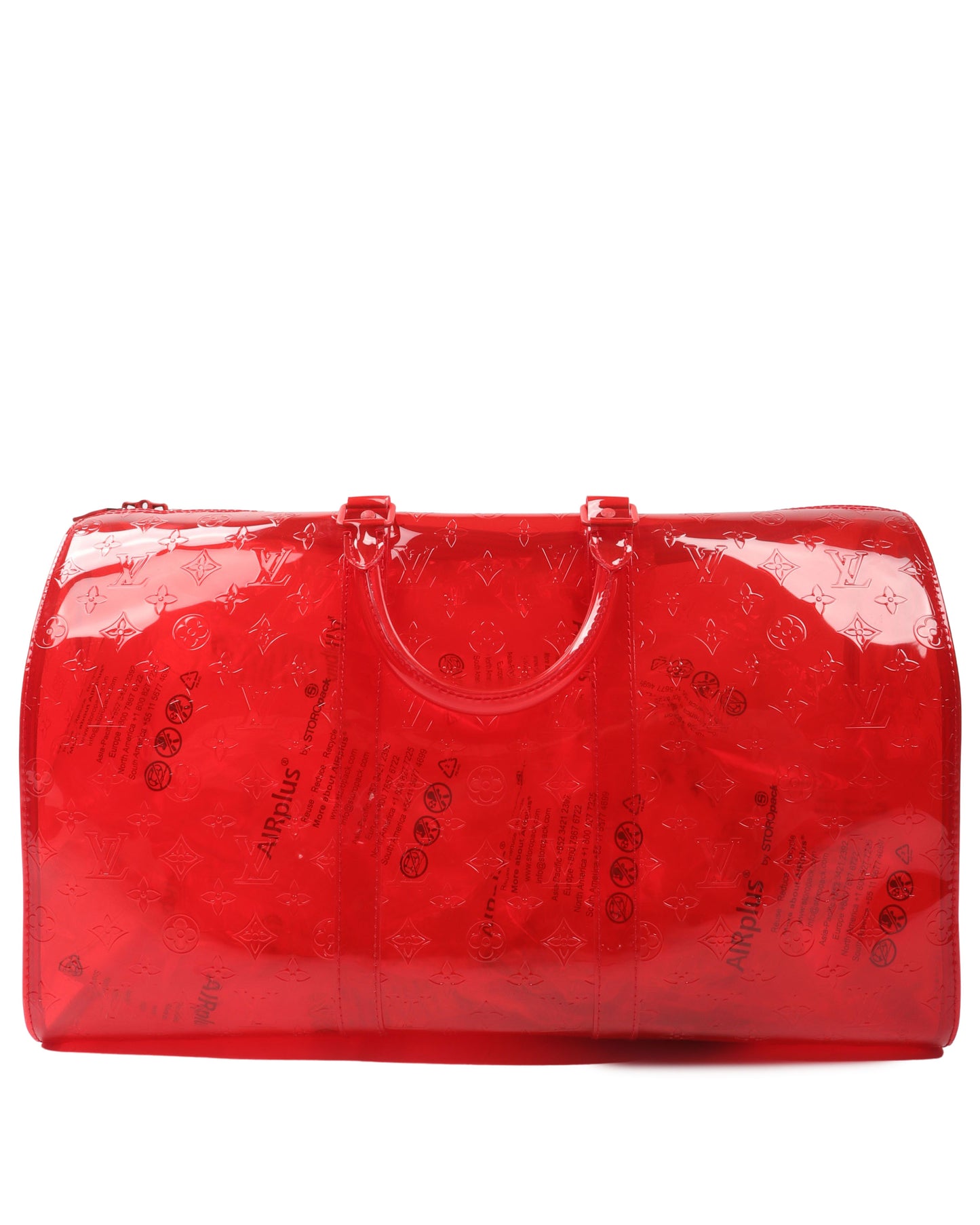Keepall RGB Clear SS19 Virgil Abloh Bandouliere 50