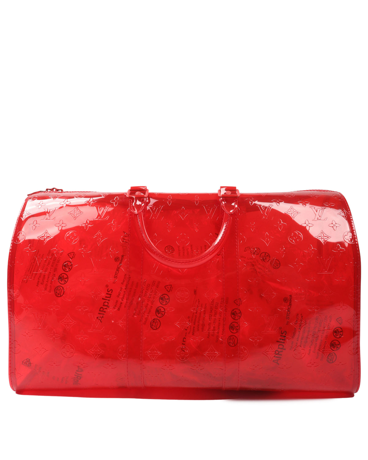 Keepall RGB Clear SS19 Virgil Abloh Bandouliere 50