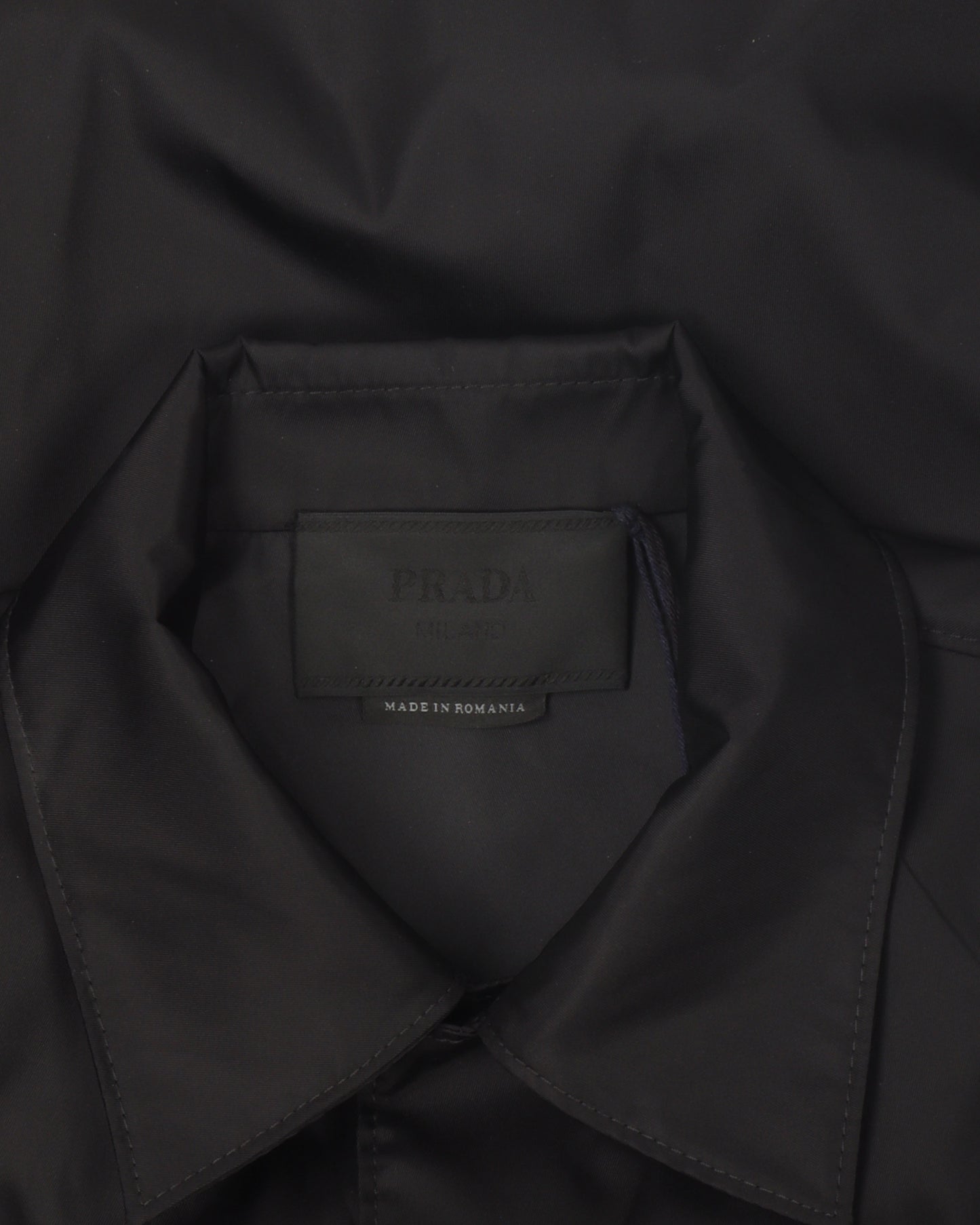 Nylon Pocket Button Up Shirt