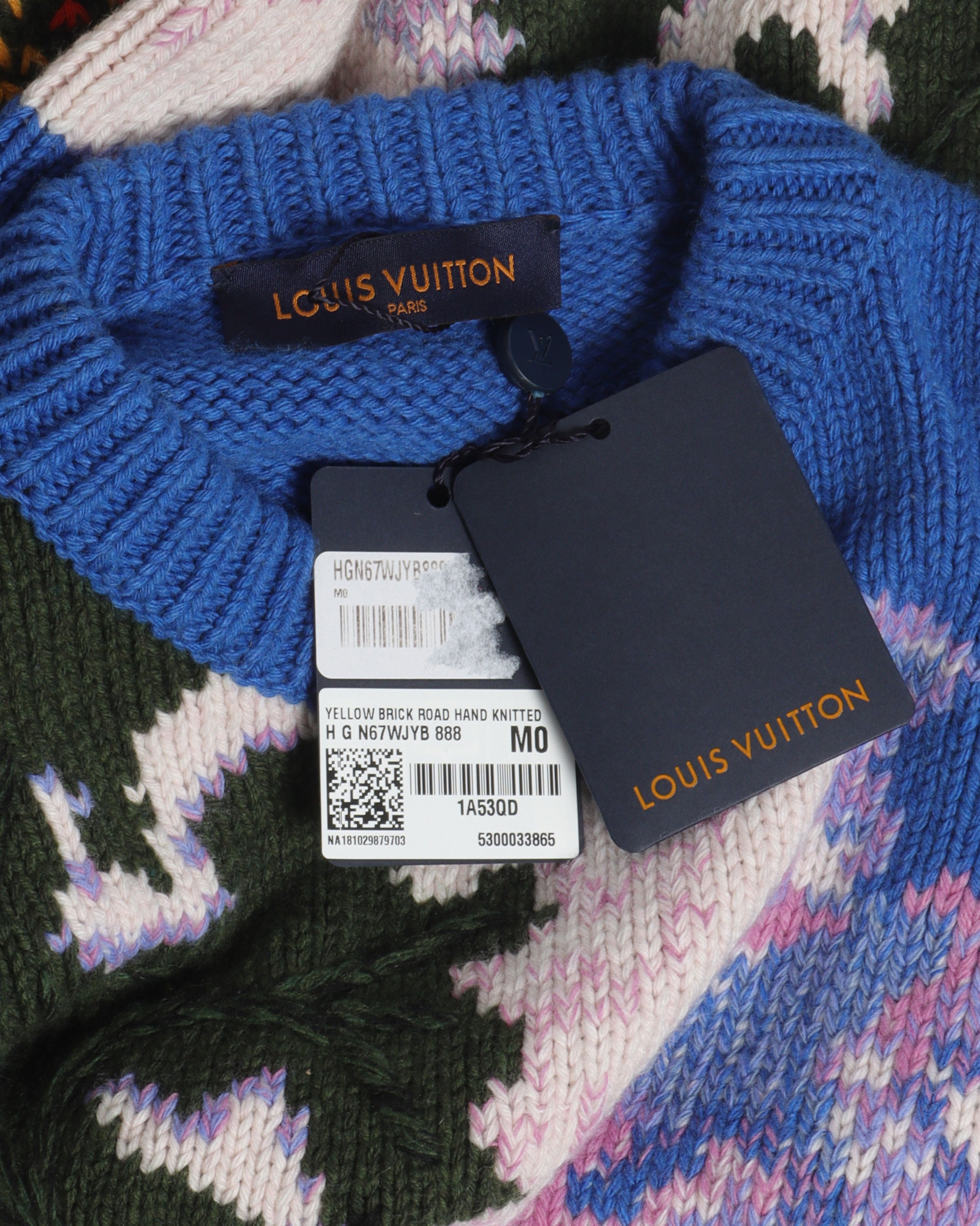 Cashmere sweatshirt Louis Vuitton Multicolour size L International in  Cashmere  30063400