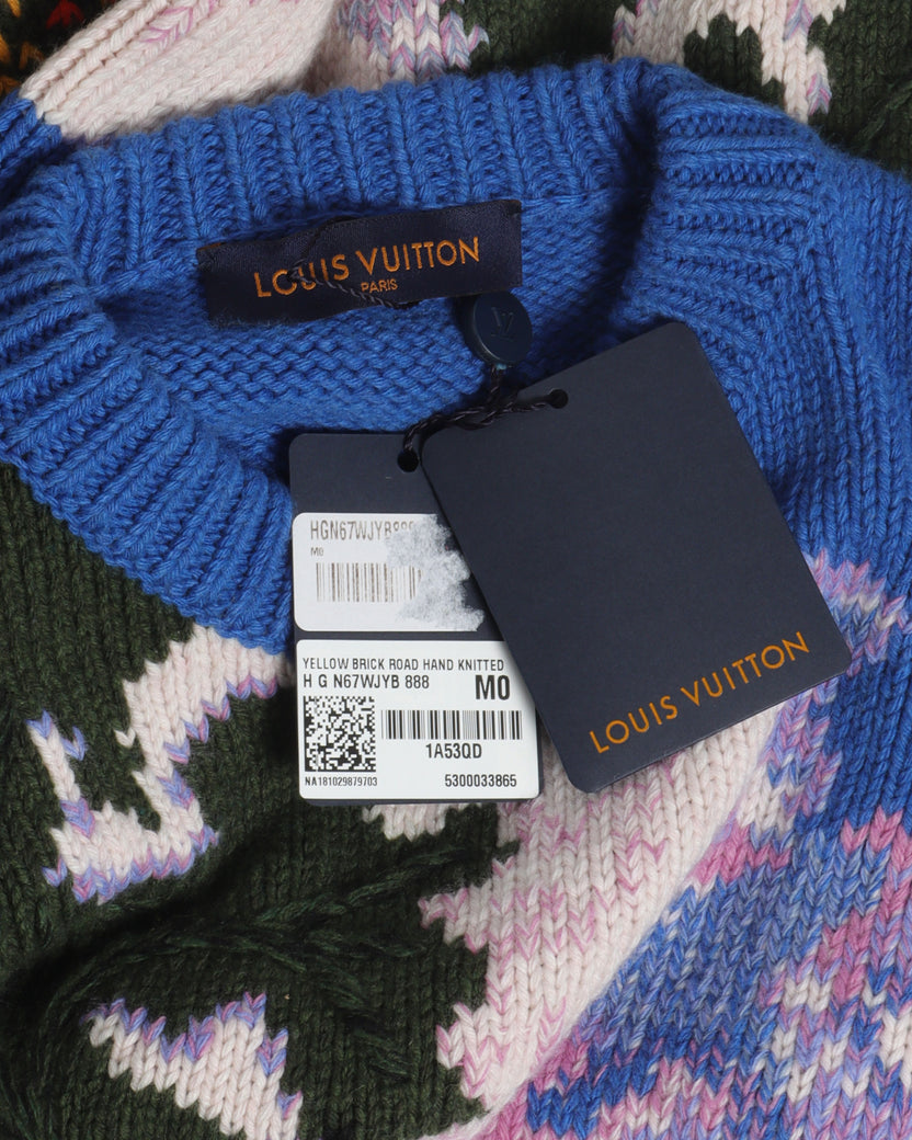 Louis Vuitton Wool Knit Vest Multicolor. Size M0