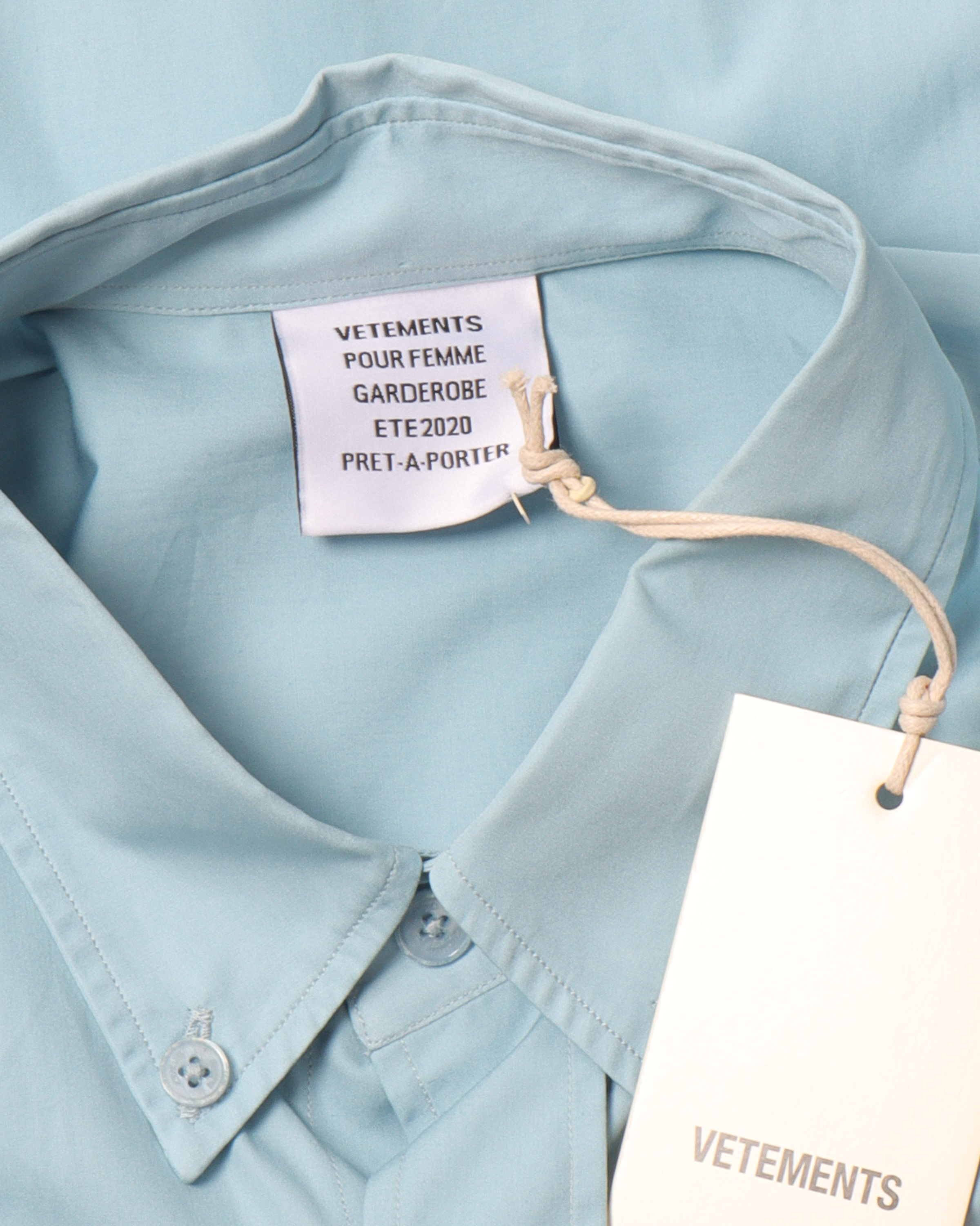 SS20 "Dressmaker Corporation" Button-Up Shirt