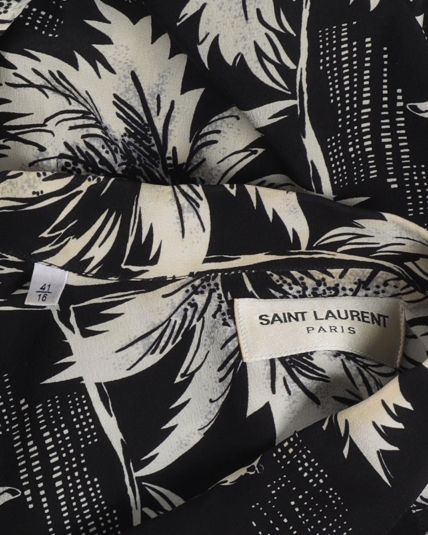 Black Floral Hawaiian T-Shirt