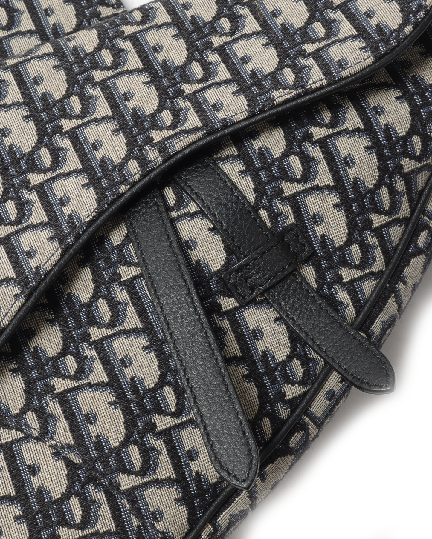 Jacquard Monogram Saddlebag