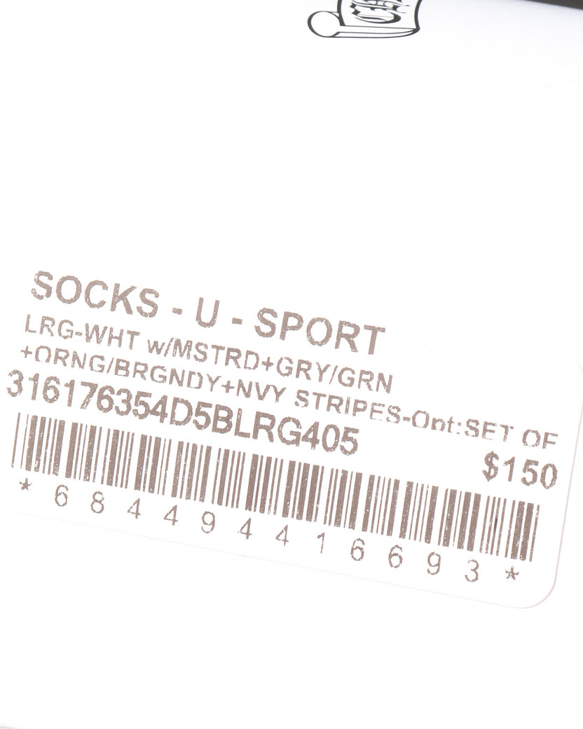 Striped Socks (Three-Pack)