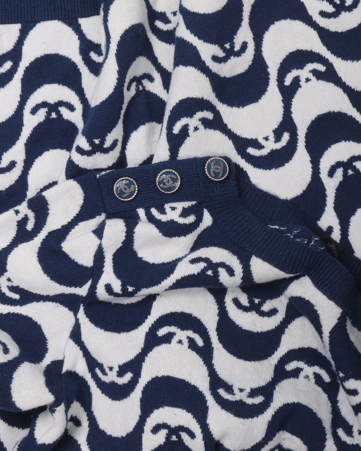 Wavey Cashmere Sweater