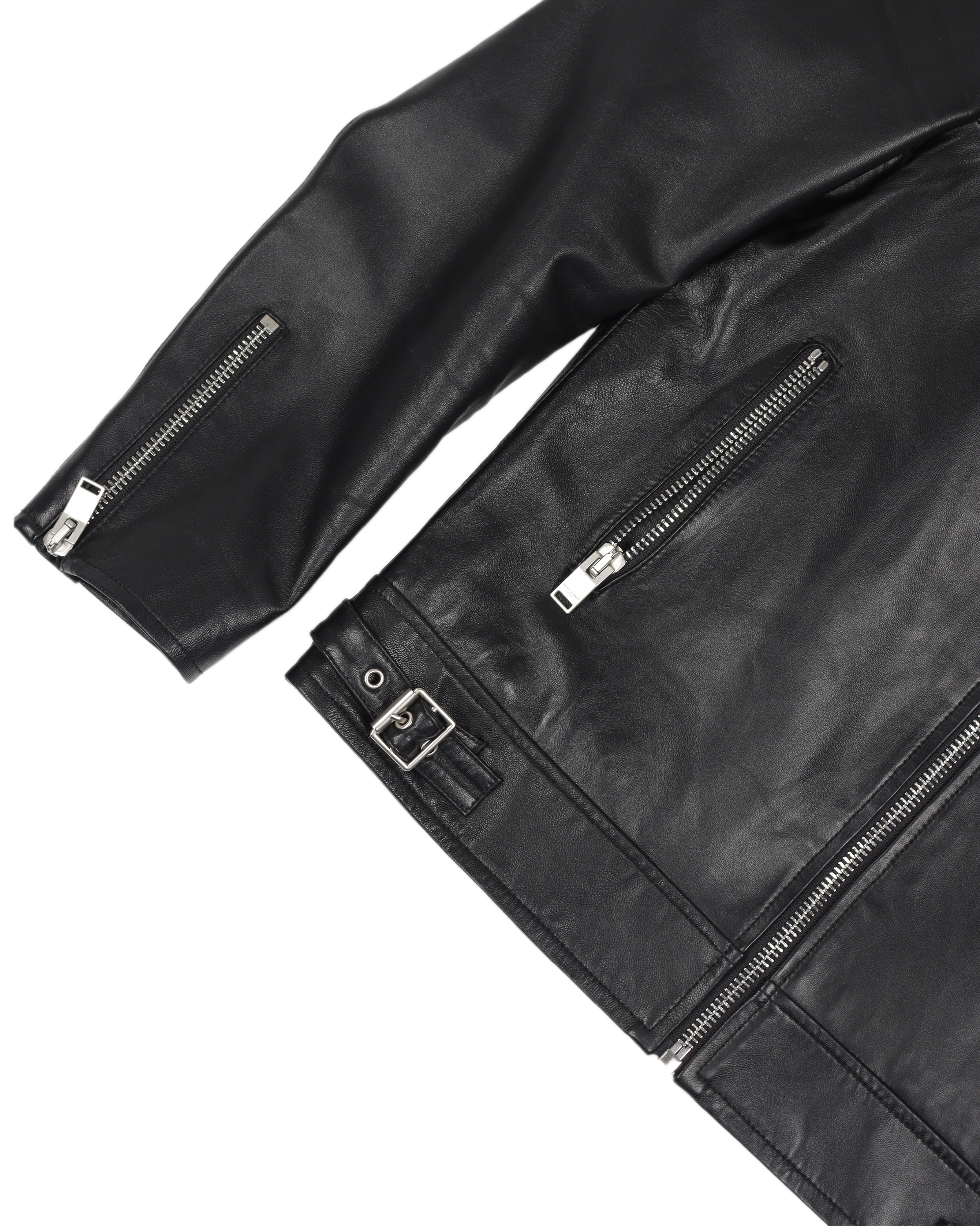 SS16 Full Zip Lamb Leather Jacket