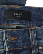 Distressed Fade Denim Jeans