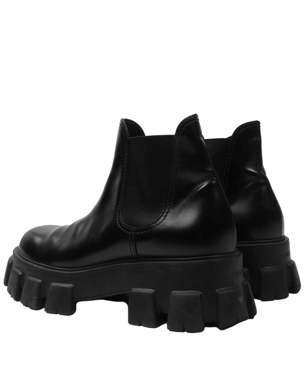 Monolith Brushed Leather Chelsea boots