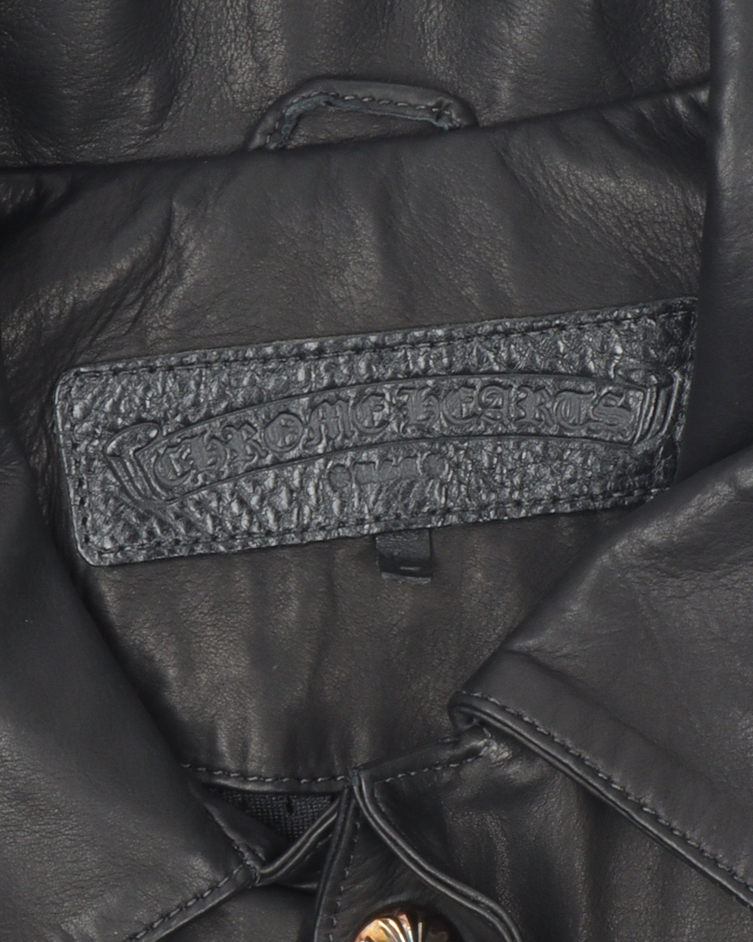 Leather Patched Coach Jacket