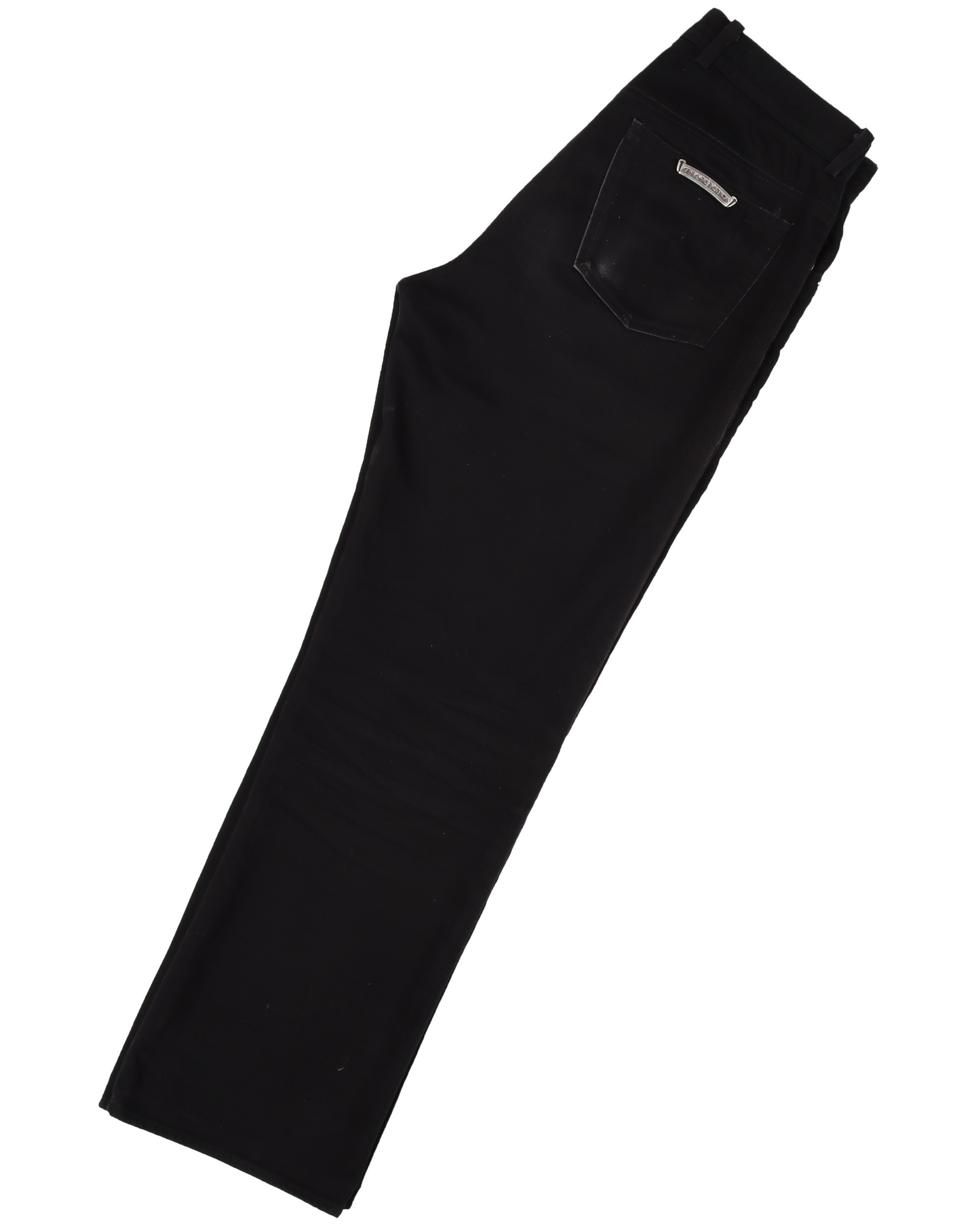 Fleur De Lis Black Denim Jeans