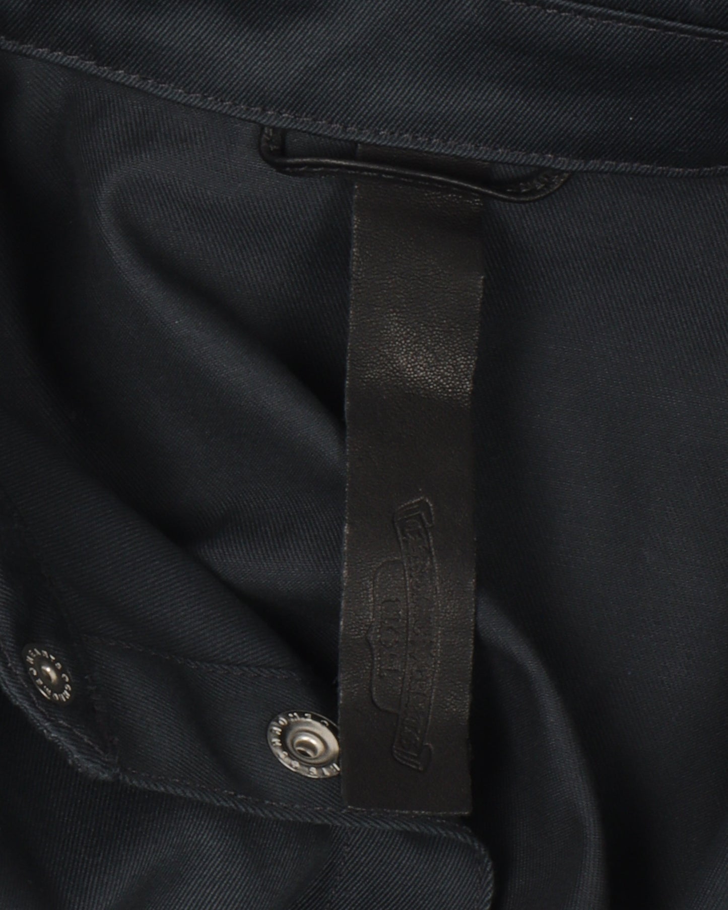 Leather Cross Work Shirt