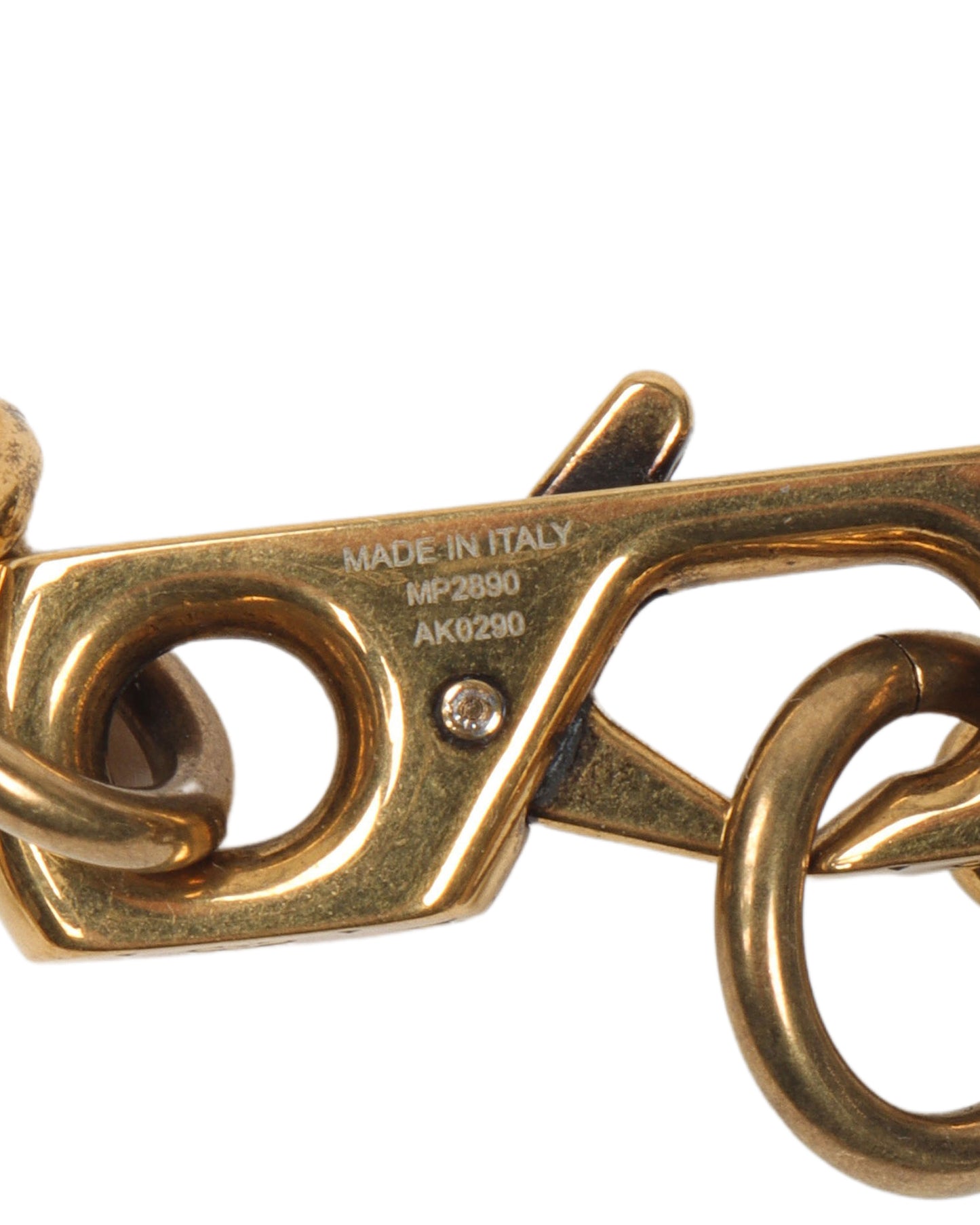Gold Chain "LV" Necklace