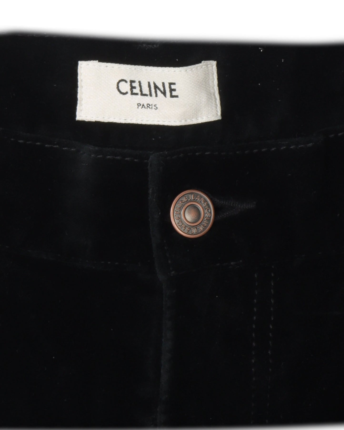 Flared Velour Pant